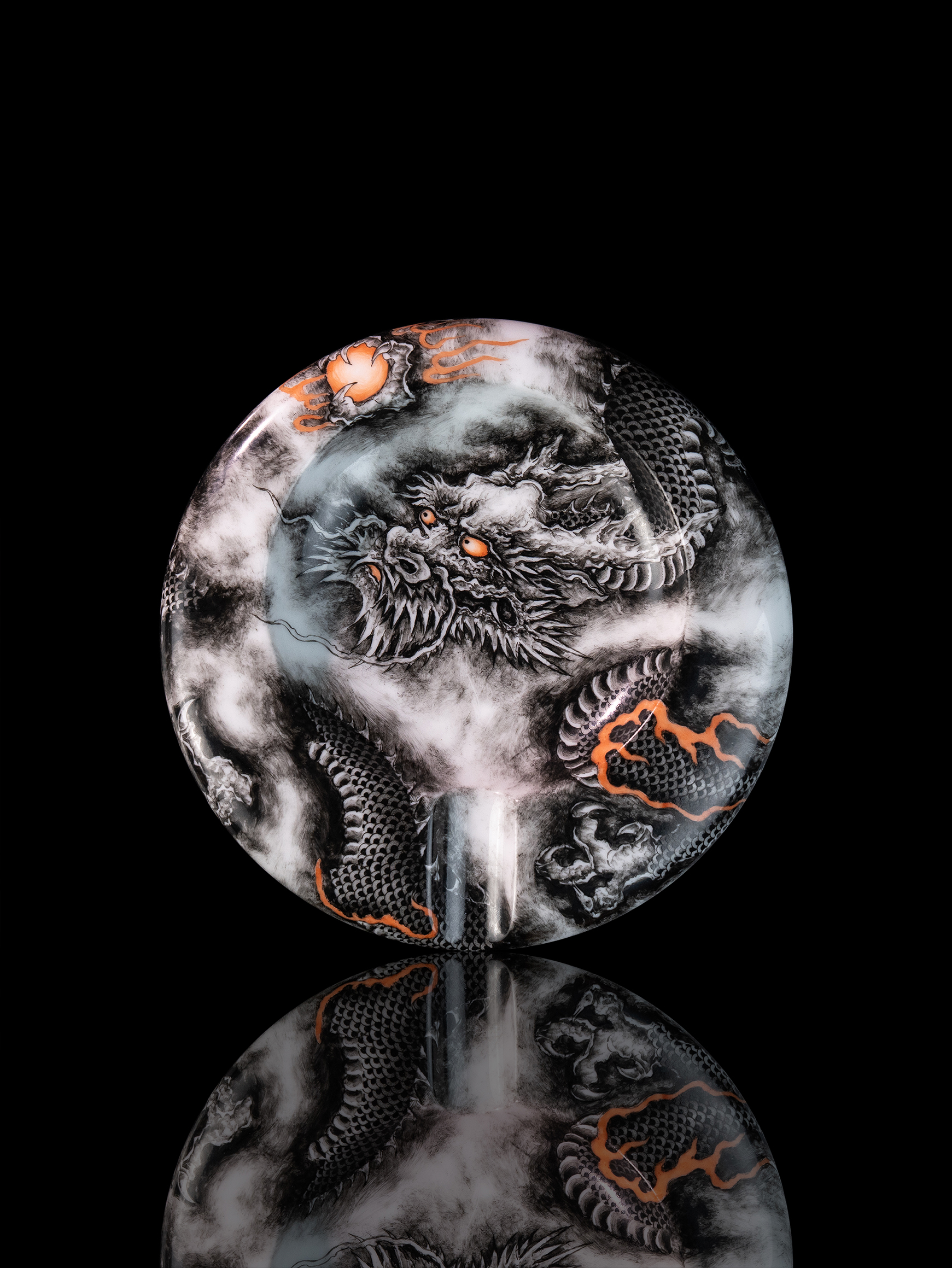 BUNCH "INK DRAGON" | Artisan Ink Style Heritage Cigar Tray