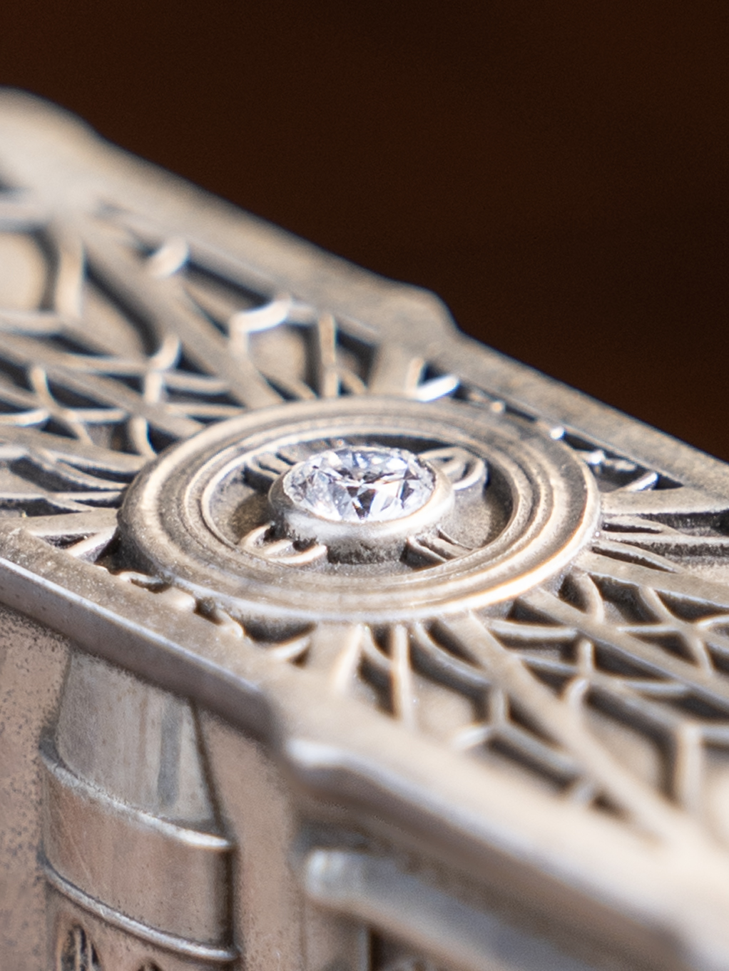 BUNCH "SANCTUM - PRAYER" | S925 Sterling Silver Gothic Lighter & Angelic Base Set | Luxury Handmade Collectible