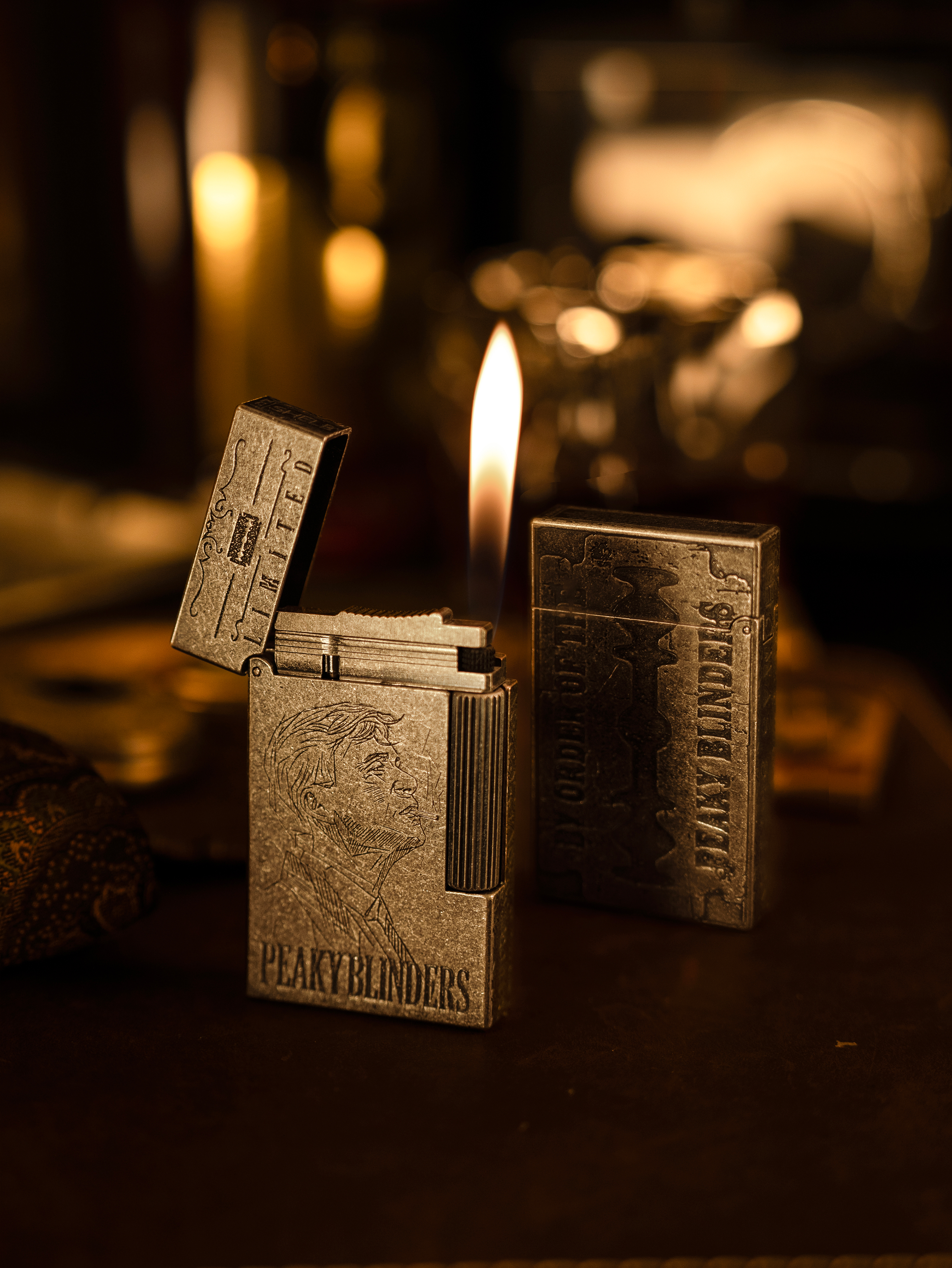 BUNCH "THE SHELBY" | 5-Sided Deep Precision Engraving | Peaky Blinders Tribute Edition