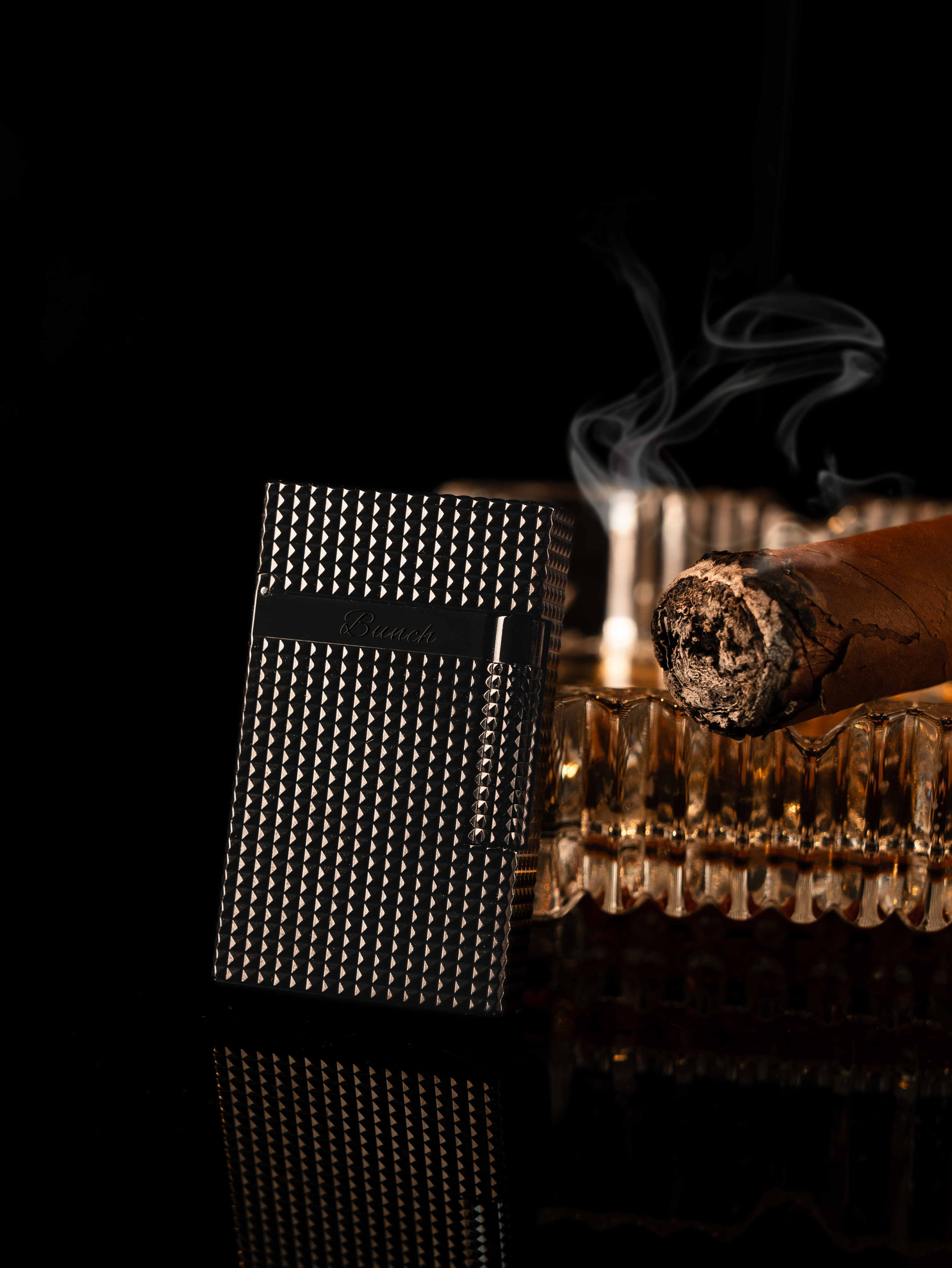 BUNCH "THE EXECUTIVE" | Dual-Flame Precision System | High-Temp Electroplated Solid Brass