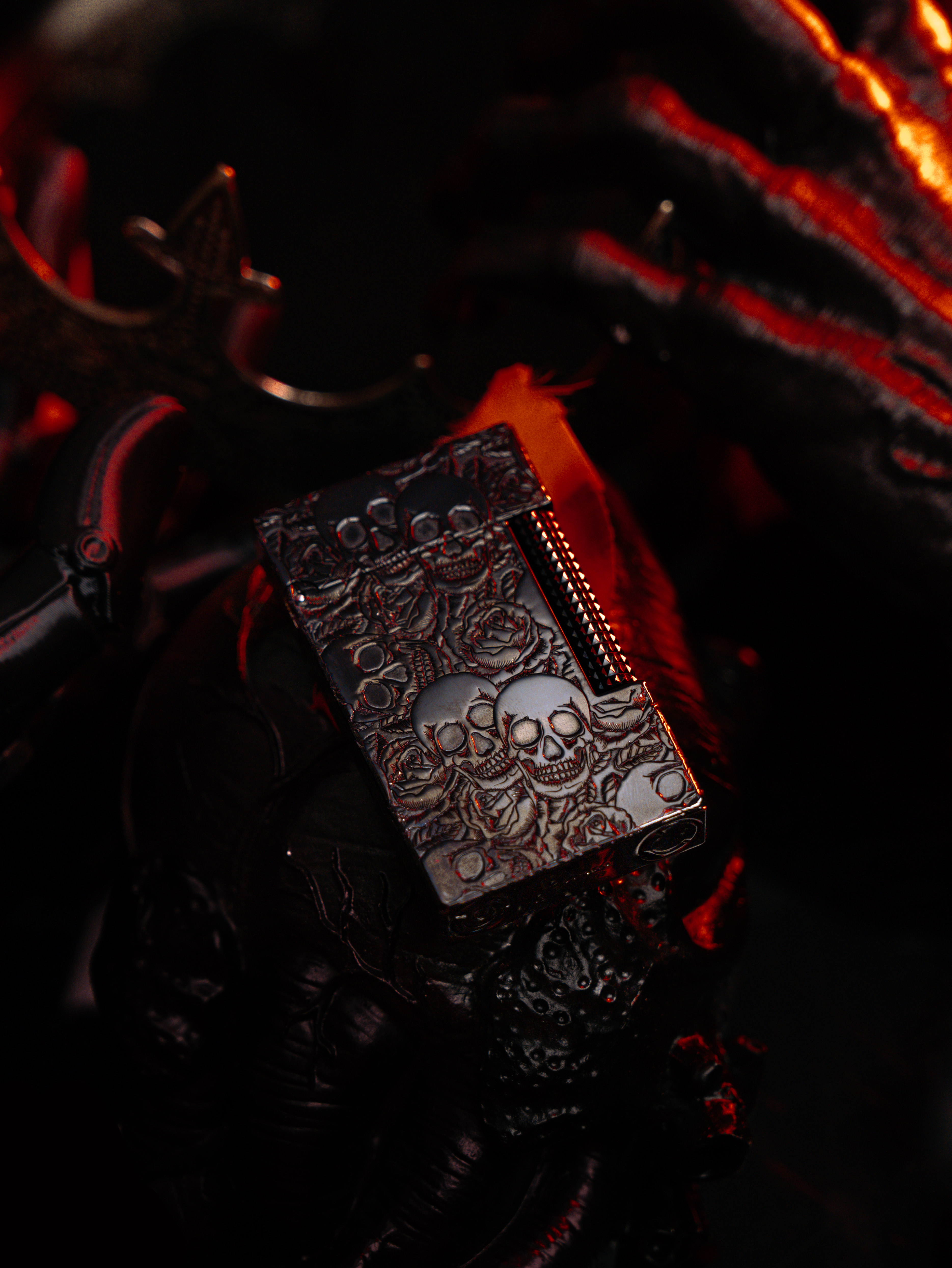 BUNCH "WITHER" | 5-Sided Deep Engraving | The Iconic Resonant "Ping" | Seamless Withered Texture Brass