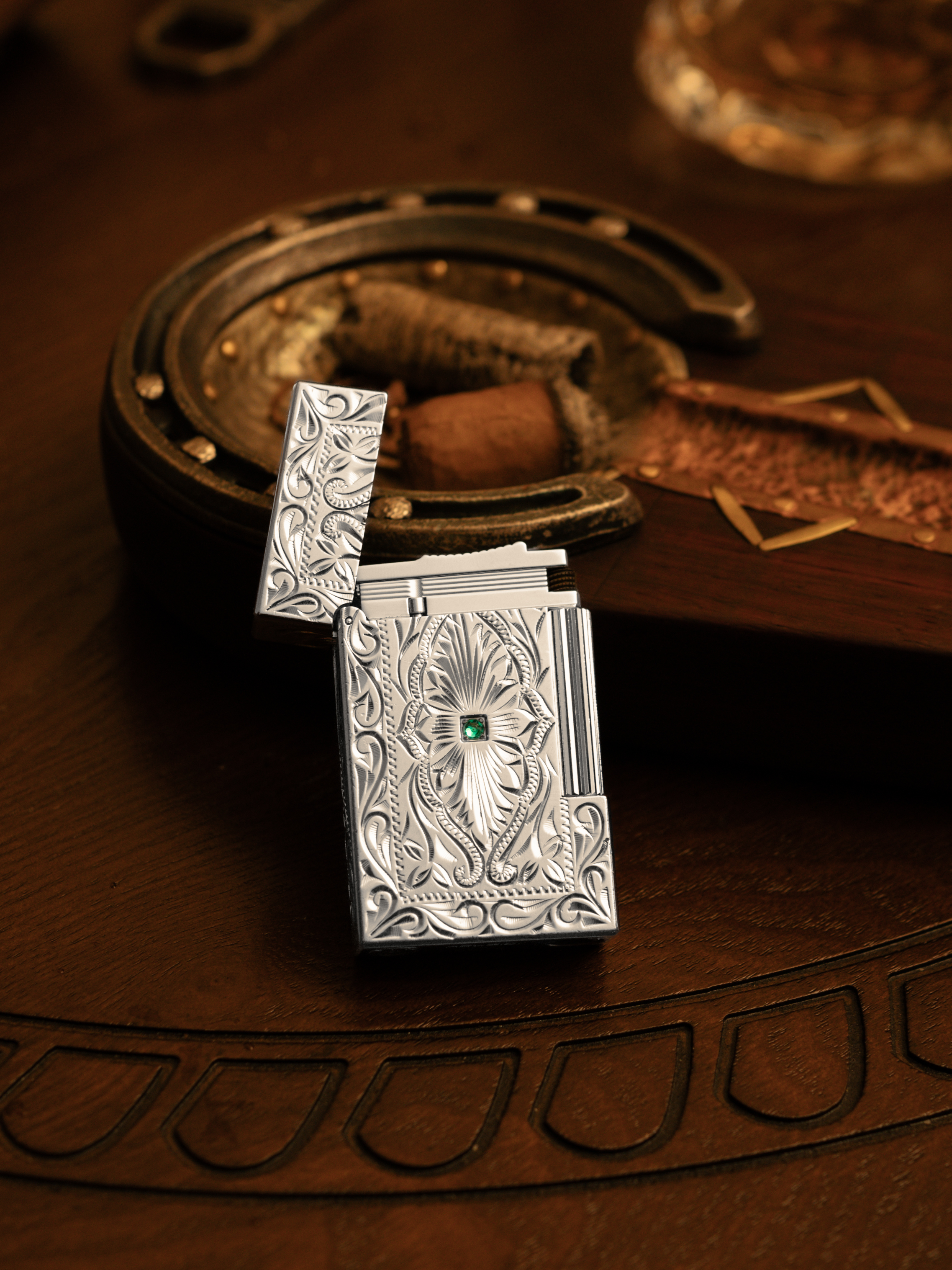 BUNCH "EMERALD DREAM" | 100% Full Hand-Engraved Artistry | Iconic Resonant "Ping" | 13.2mm Robust Solid Brass