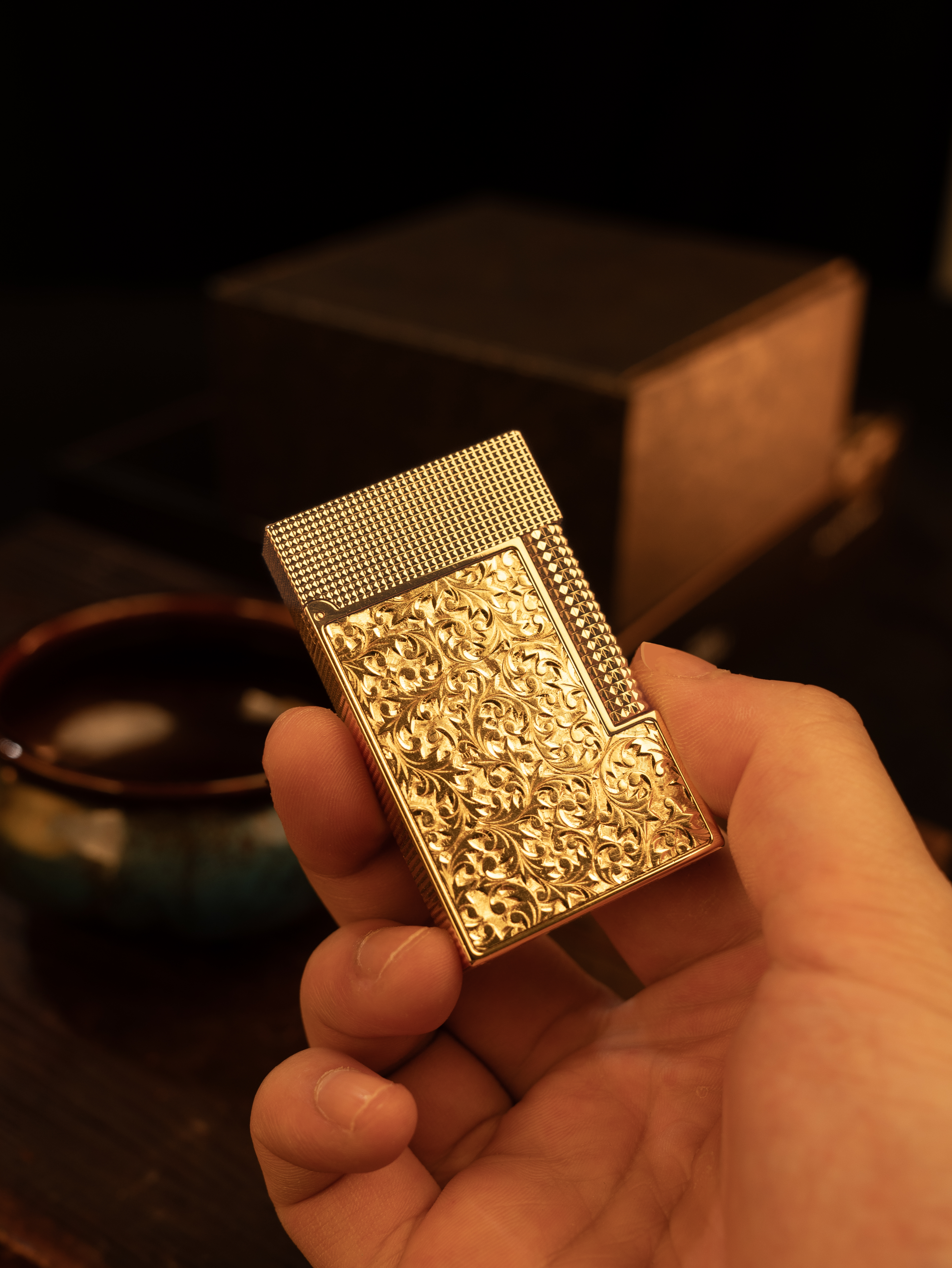 BUNCH "GOLDEN SCROLL" | High-Temp Mirror Electroplating | Iconic Resonant "Ping" | Solid Integrated Brass Core