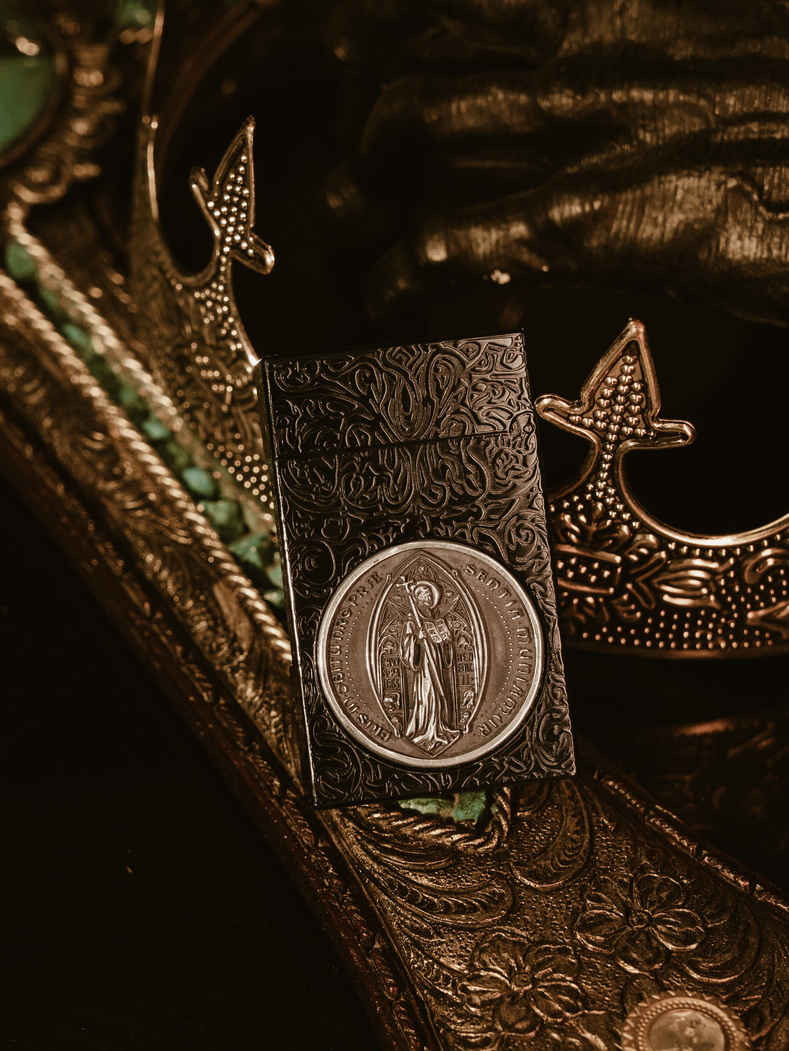 BUNCH "CONSTANTINE" | Quad-Side Precision Deep Engraving | Iconic Resonant "Ping" | Solid Integrated Brass Core
