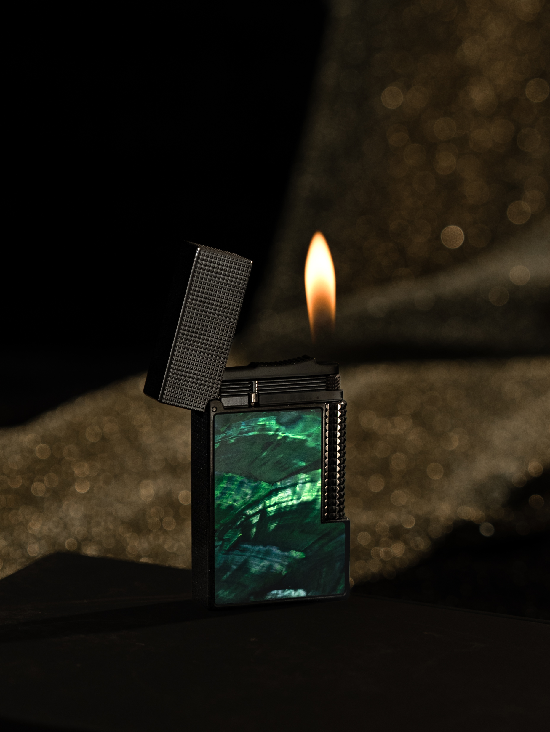 BUNCH "AURORA" | Genuine Raden Mother of Pearl Inlay | Iconic Resonant "Ping" | Solid Integrated Brass Core