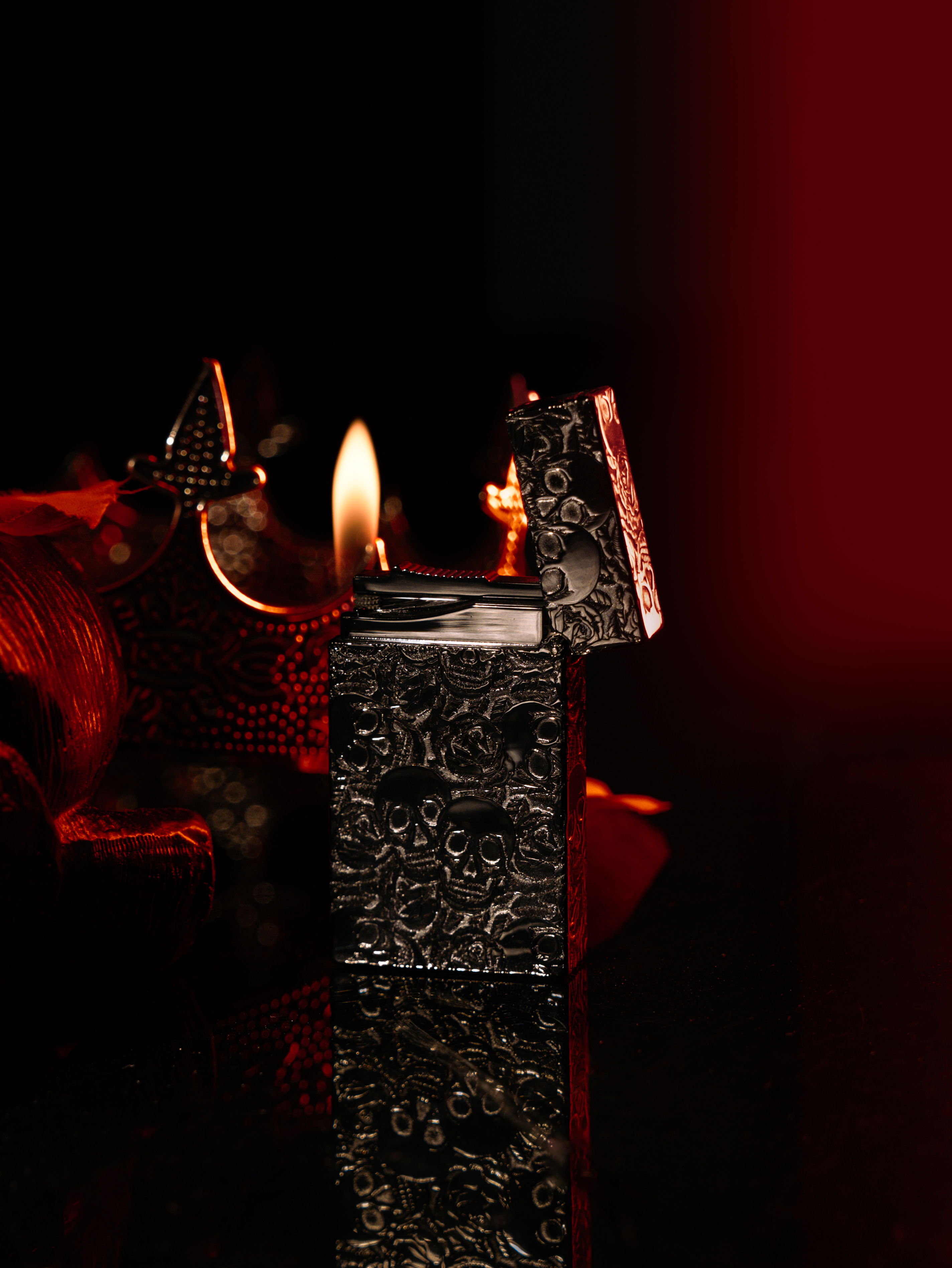 BUNCH "WITHER" | 5-Sided Deep Engraving | The Iconic Resonant "Ping" | Seamless Withered Texture Brass