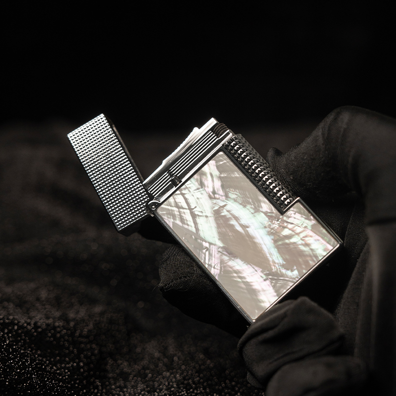 BUNCH "WHITE MOONLIGHT" | Genuine Raden Mother of Pearl Inlay | Iconic Resonant "Ping" | Solid Integrated Brass Core