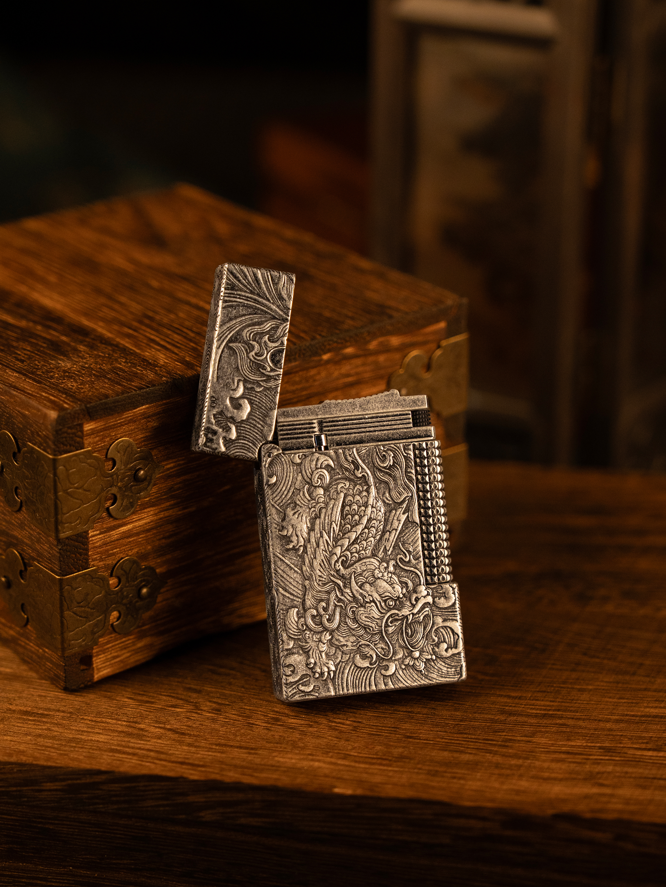 BUNCH "PIXIU" | 3D High-Definition Brass Relief | The Guardian of Fortune | Solid Integrated Brass Core