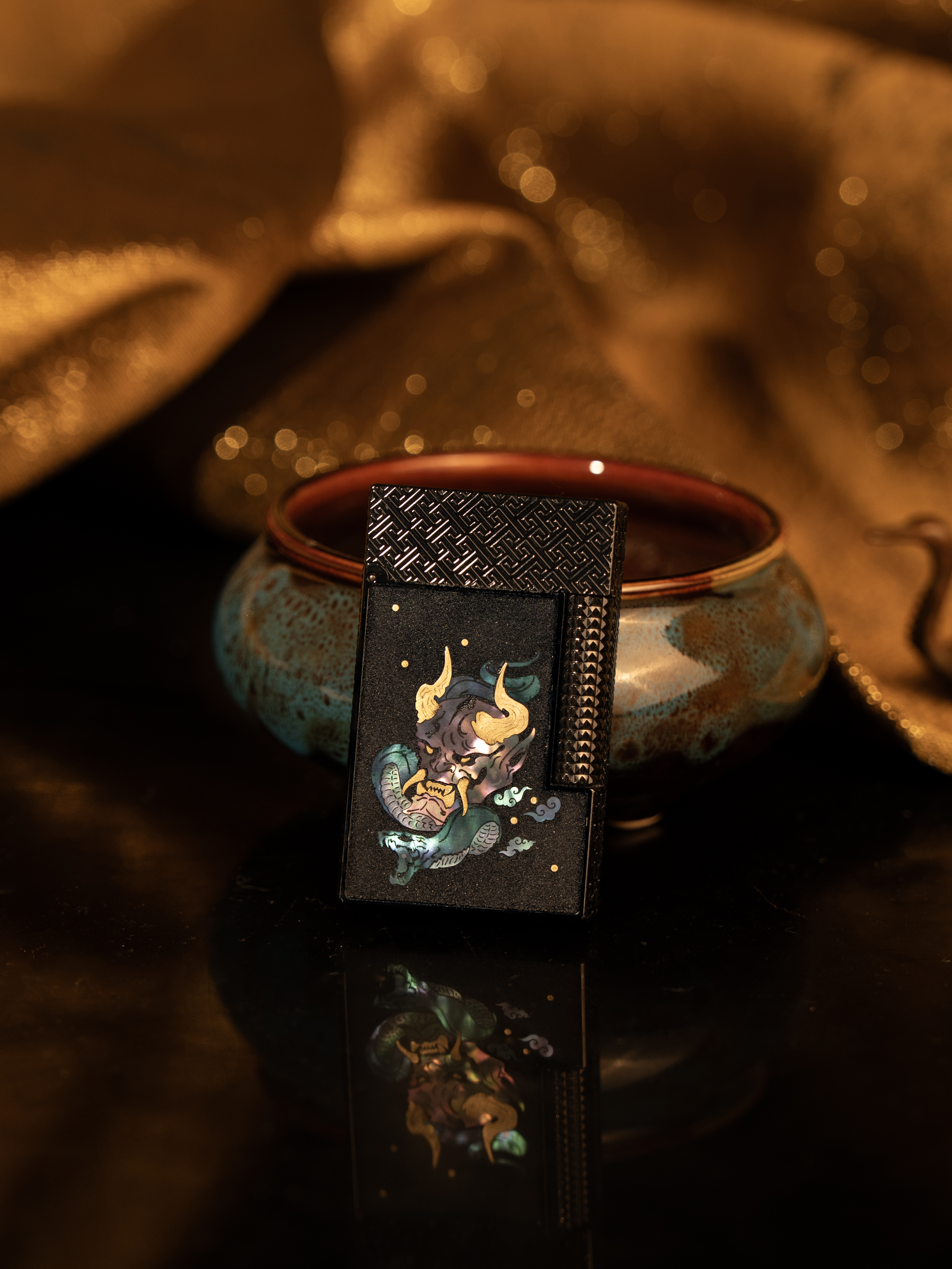 BUNCH "HEART HUNTER" | Traditional Urushi Lacquer | Ishime-ji Stone-Surface Masterpiece