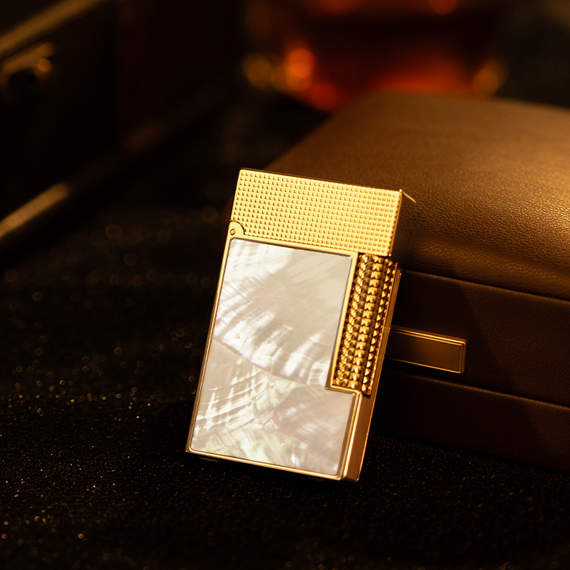 BUNCH "WHITE MOONLIGHT" | Genuine Raden Mother of Pearl Inlay | Iconic Resonant "Ping" | Solid Integrated Brass Core