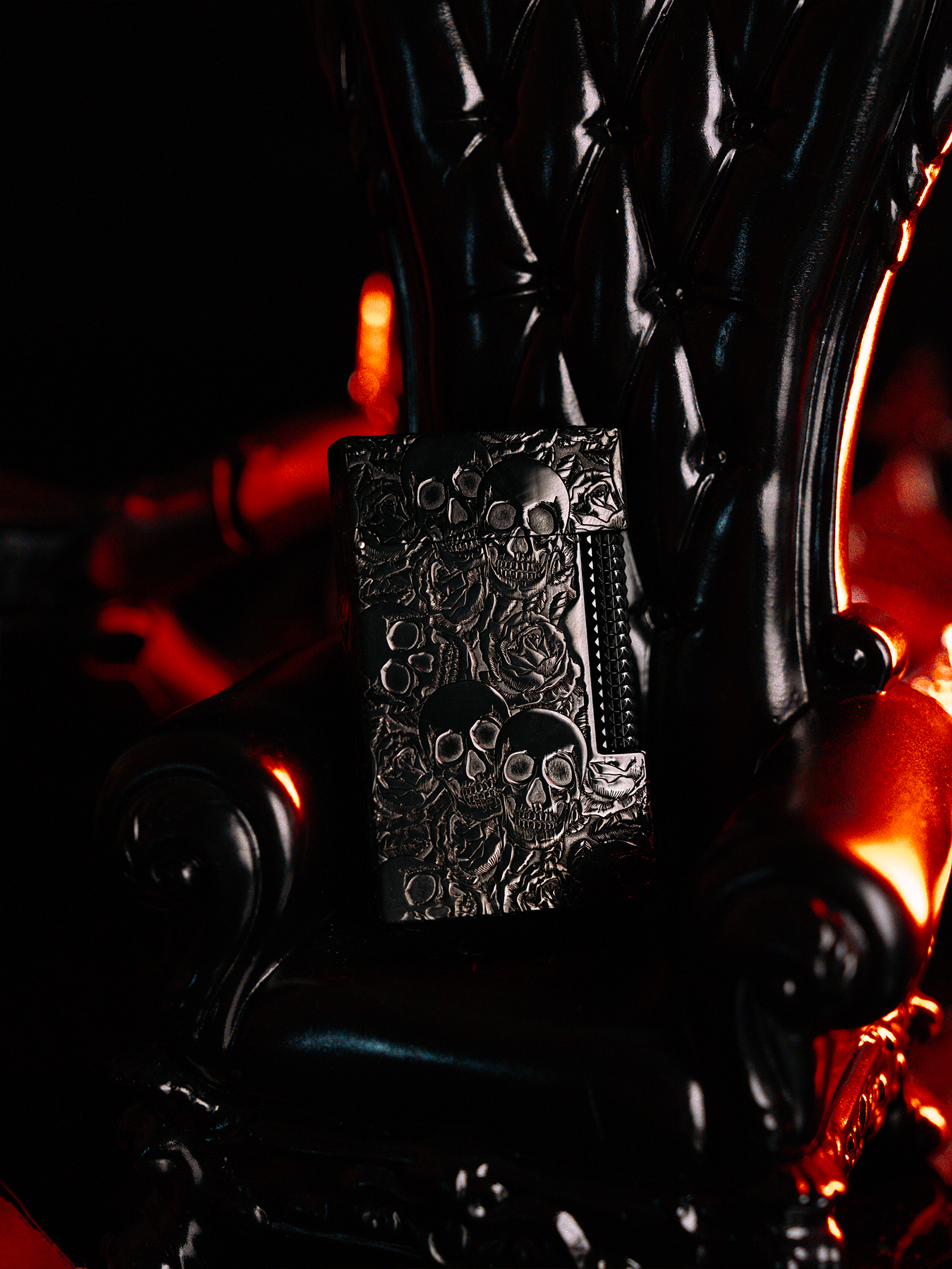 BUNCH "WITHER" | 5-Sided Deep Engraving | The Iconic Resonant "Ping" | Seamless Withered Texture Brass