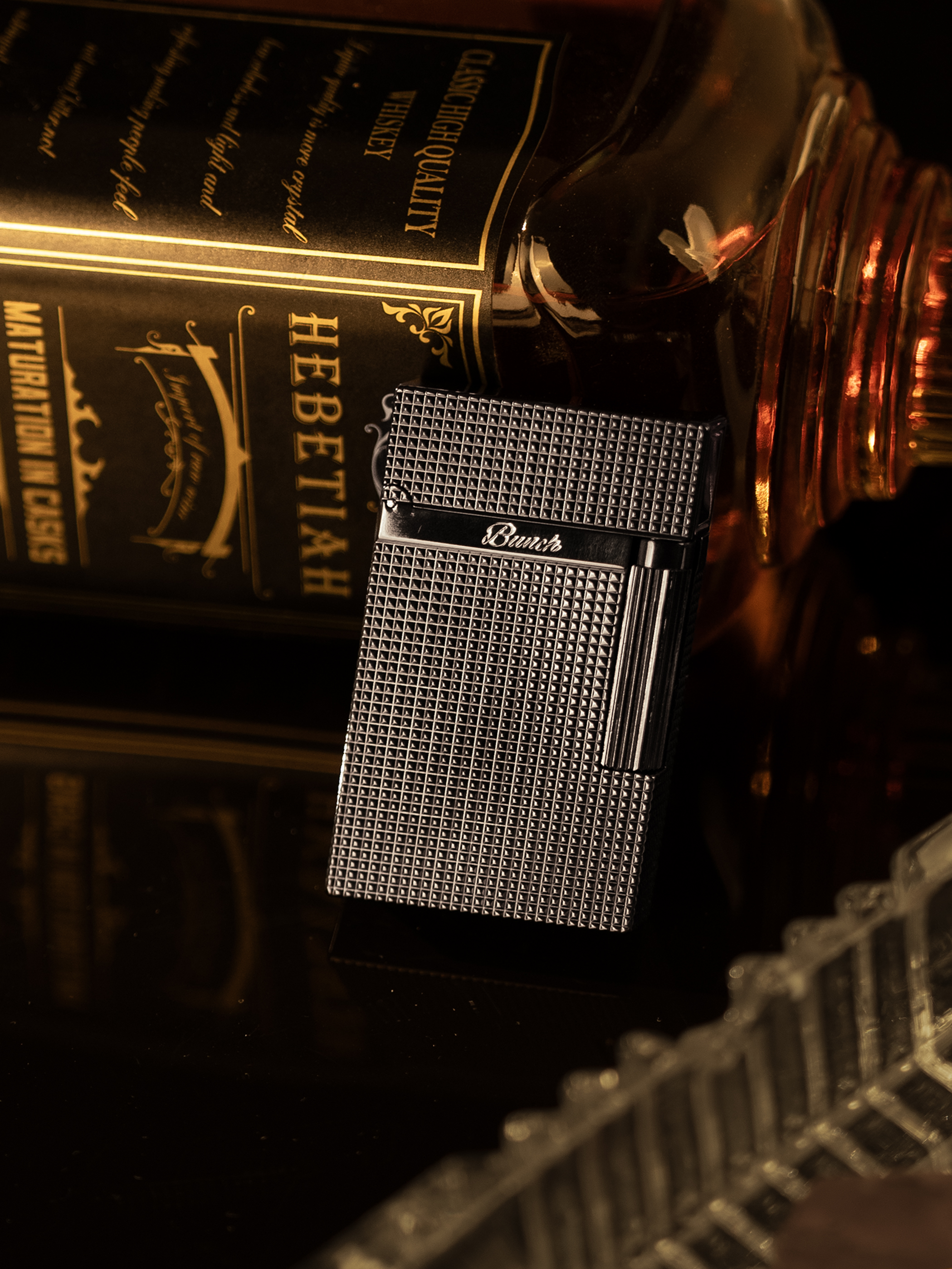 BUNCH "BLACK EARL" | High-Temp Midnight Electroplating | Iconic Resonant "Ping" | Solid Integrated Brass Core