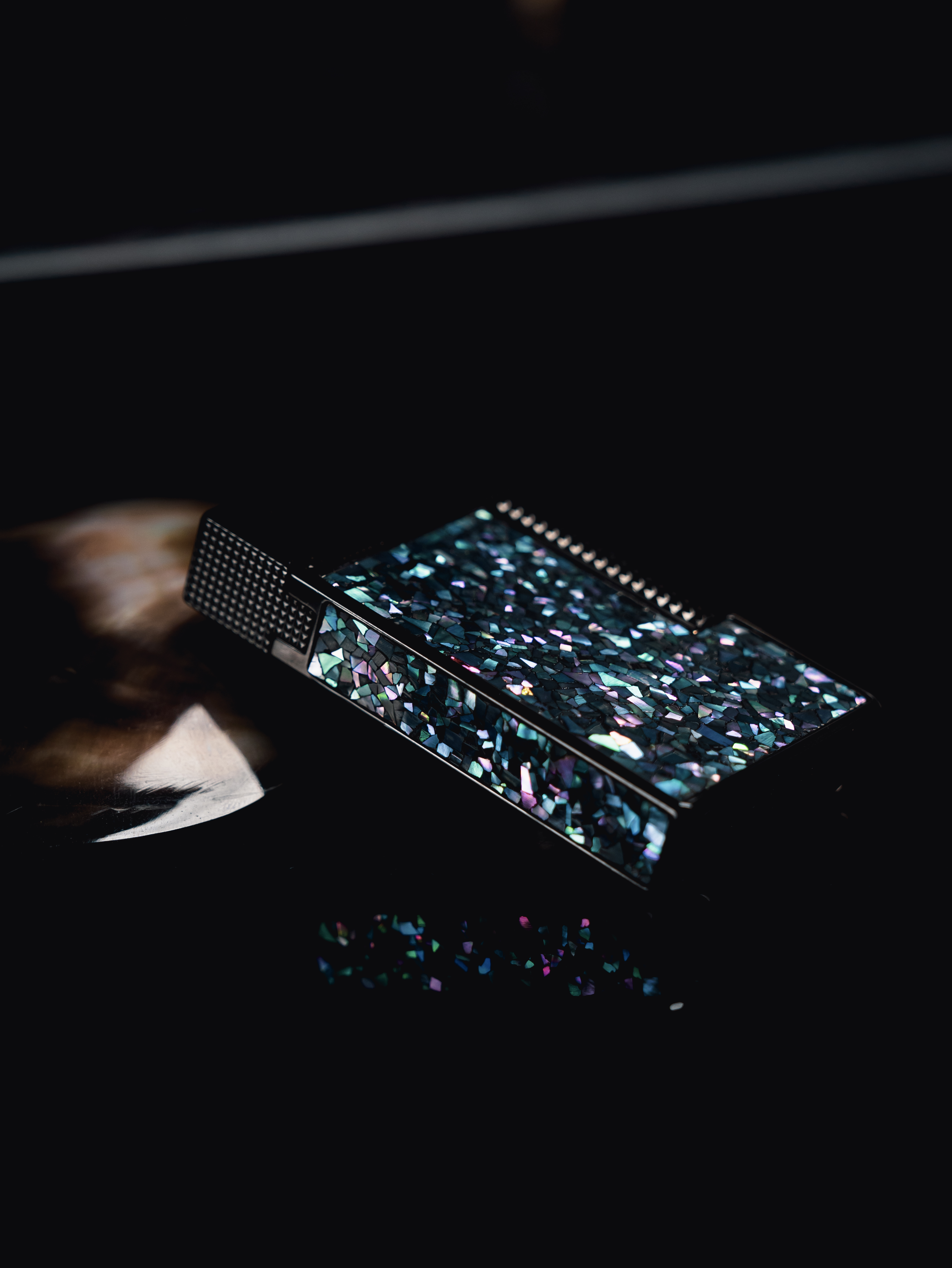 BUNCH "OIRAN" | Genuine Mother of Pearl Relief Inlay | Iconic Resonant "Ping" | Solid Integrated Brass Core