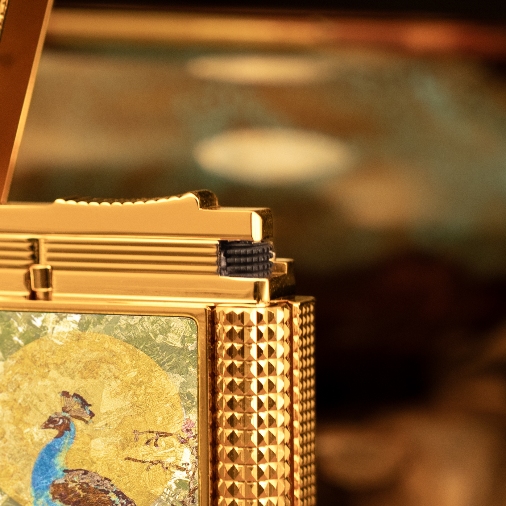 BUNCH "GOLDEN PLUME" | Artisan Titanium Inlay | Iconic Resonant "Ping" | Solid Integrated Brass Core