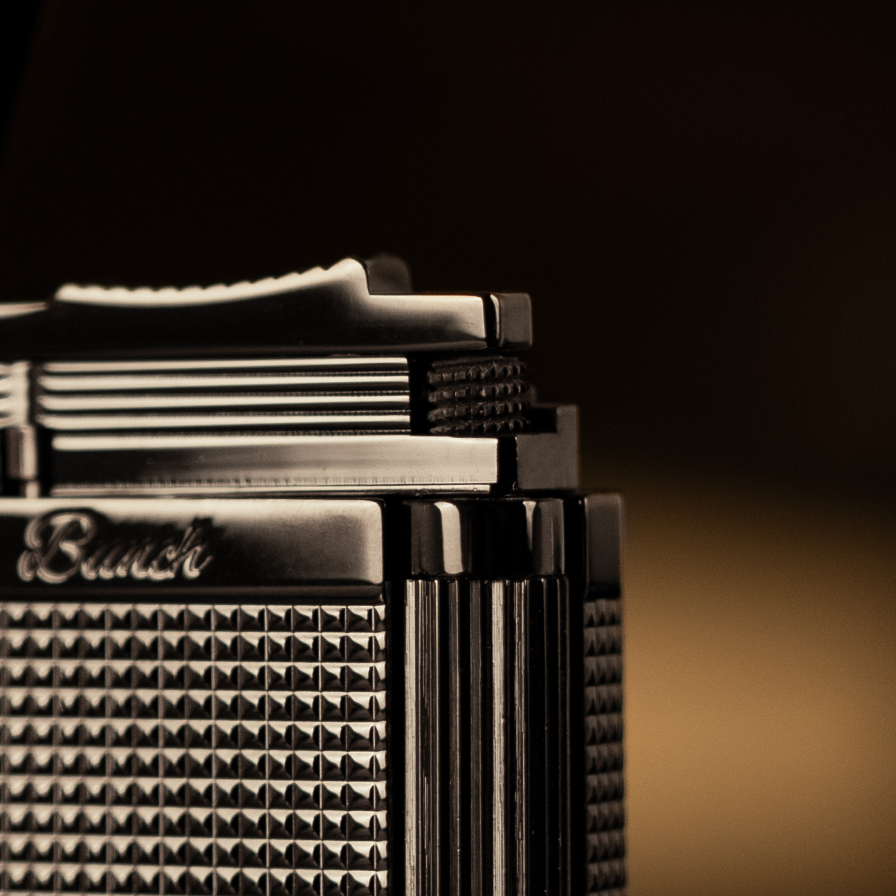 BUNCH "BLACK EARL" | High-Temp Midnight Electroplating | Iconic Resonant "Ping" | Solid Integrated Brass Core