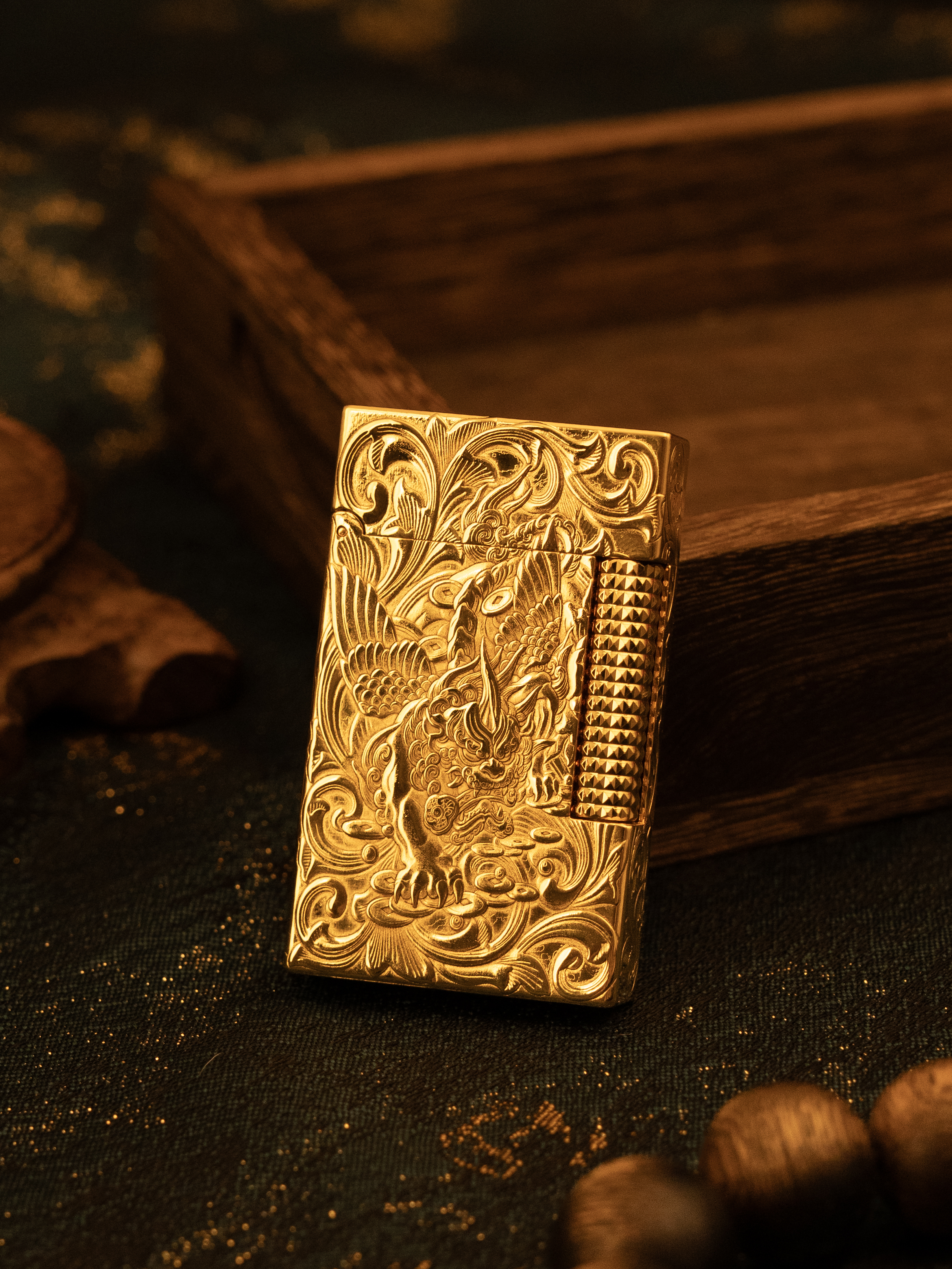 BUNCH "PIXIU" | 3D High-Definition Brass Relief | The Guardian of Fortune | Solid Integrated Brass Core