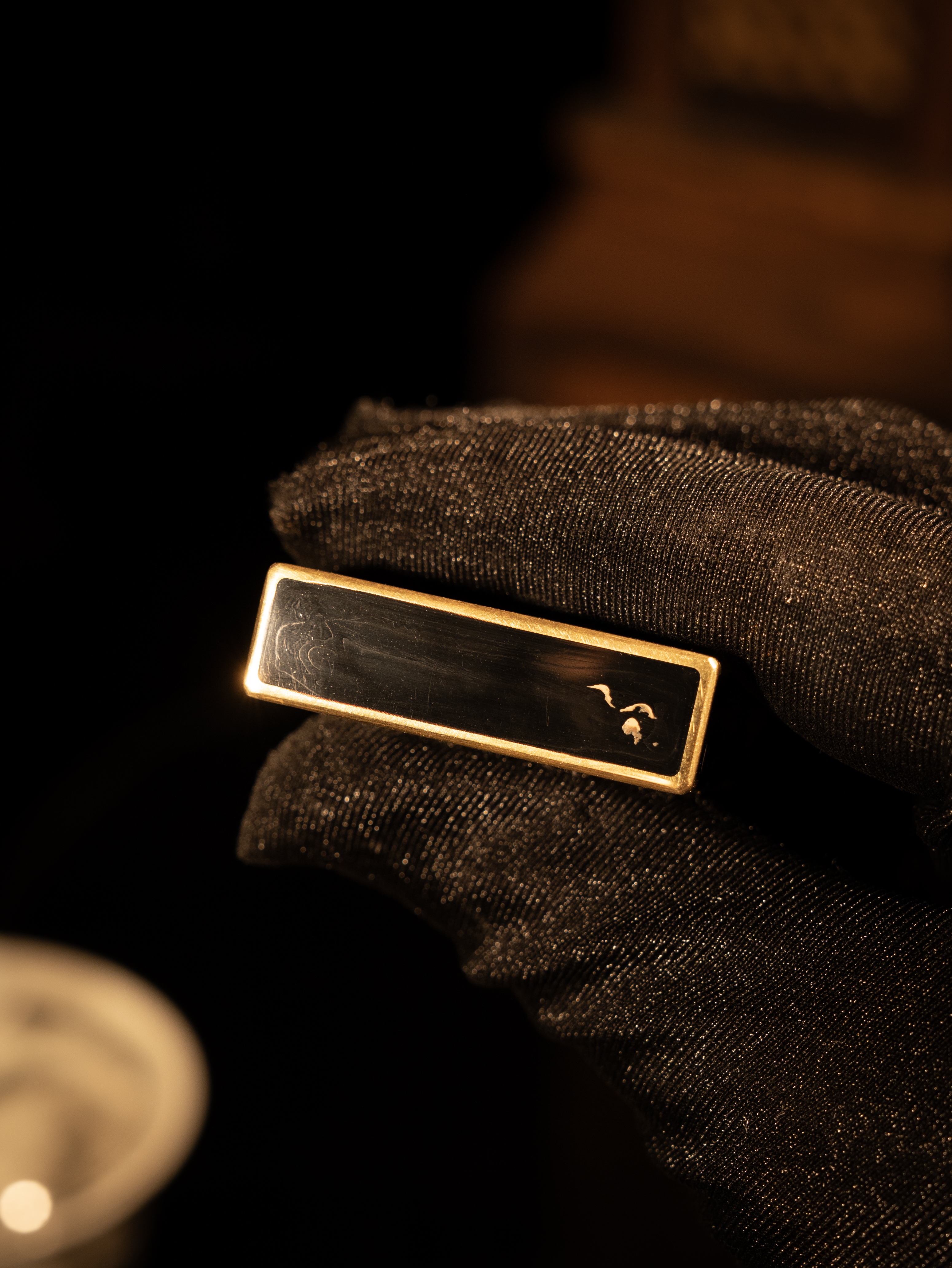 BUNCH "ONYX URUSHI - GOLDEN ROAR" | Hand-Painted Gold Tiger | Iconic Resonant "Ping" | Solid Integrated Brass Core