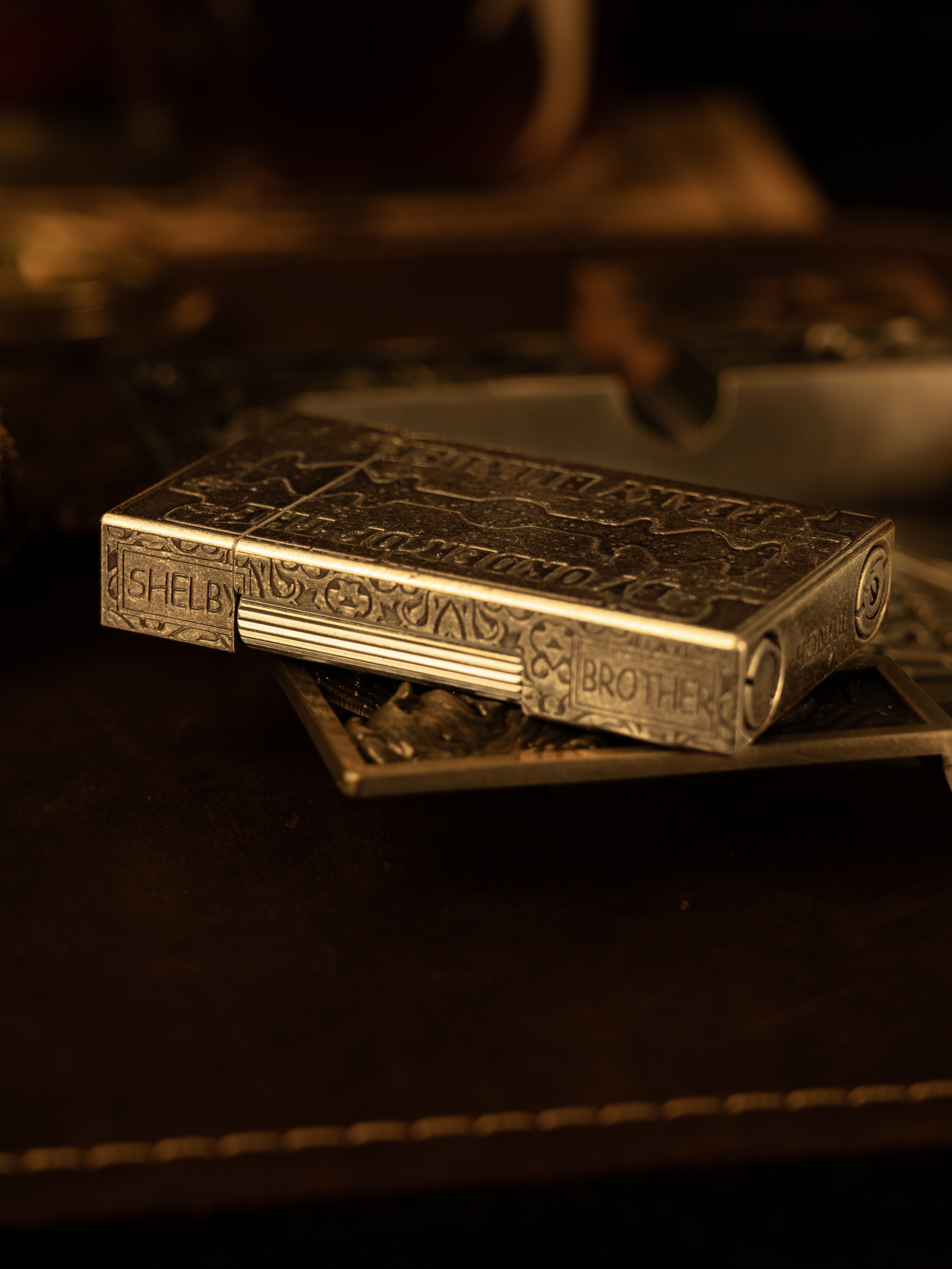 BUNCH "THE SHELBY" | 5-Sided Deep Precision Engraving | Peaky Blinders Tribute Edition