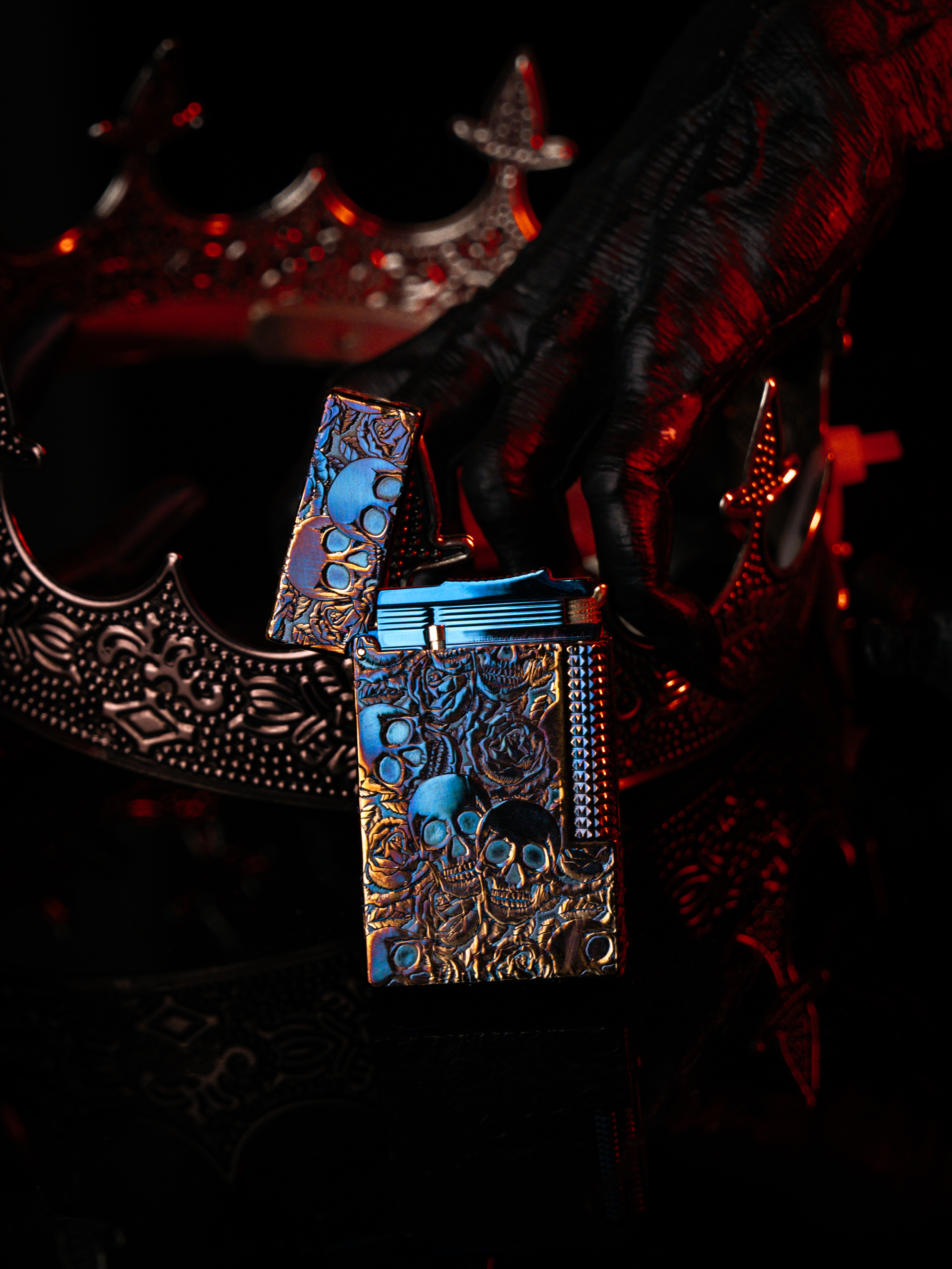 BUNCH "WITHER" | 5-Sided Deep Engraving | The Iconic Resonant "Ping" | Seamless Withered Texture Brass