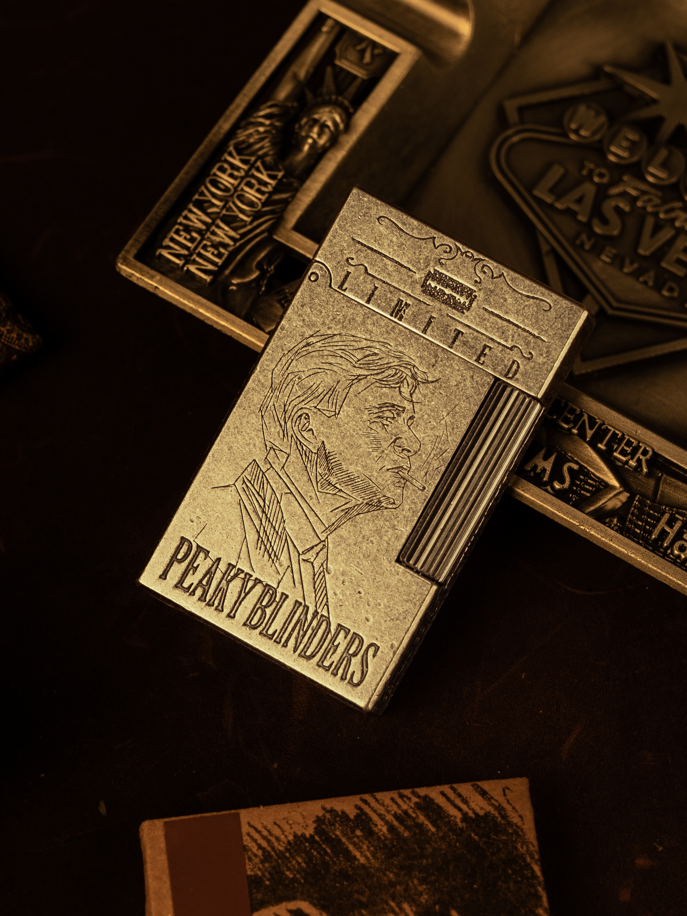 BUNCH "THE SHELBY" | 5-Sided Deep Precision Engraving | Peaky Blinders Tribute Edition