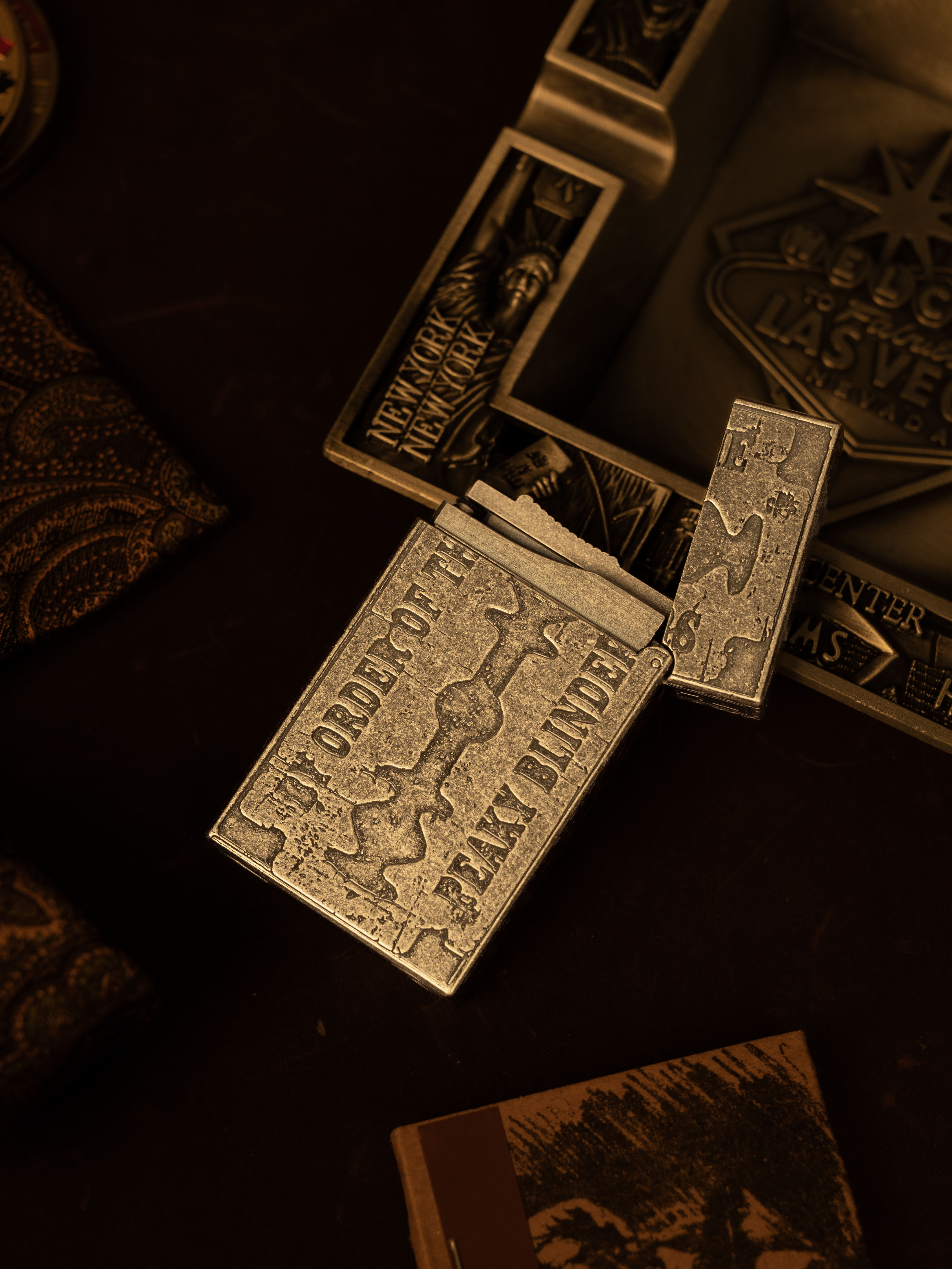 BUNCH "THE SHELBY" | 5-Sided Deep Precision Engraving | Peaky Blinders Tribute Edition