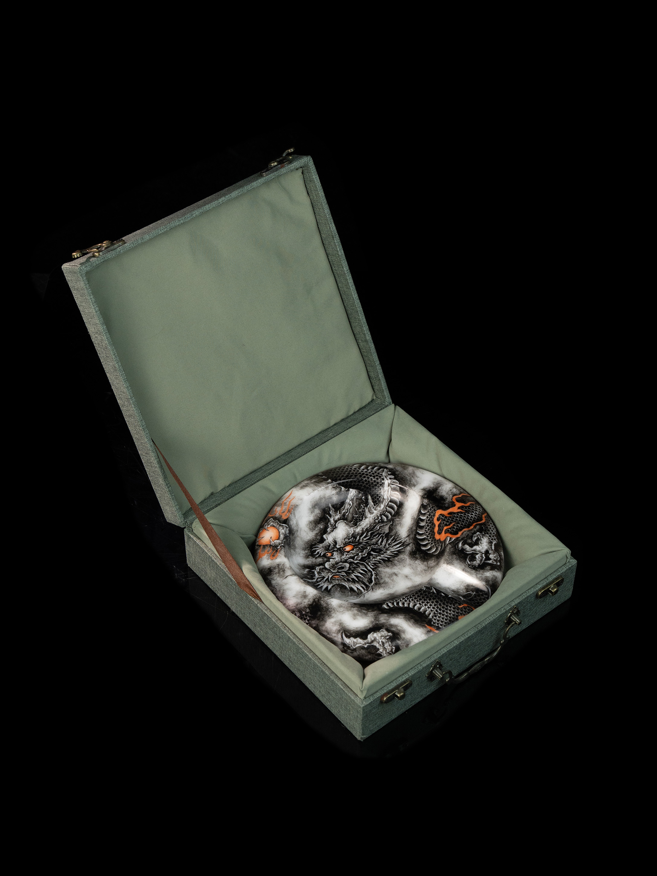 BUNCH "INK DRAGON" | Artisan Ink Style Heritage Cigar Tray
