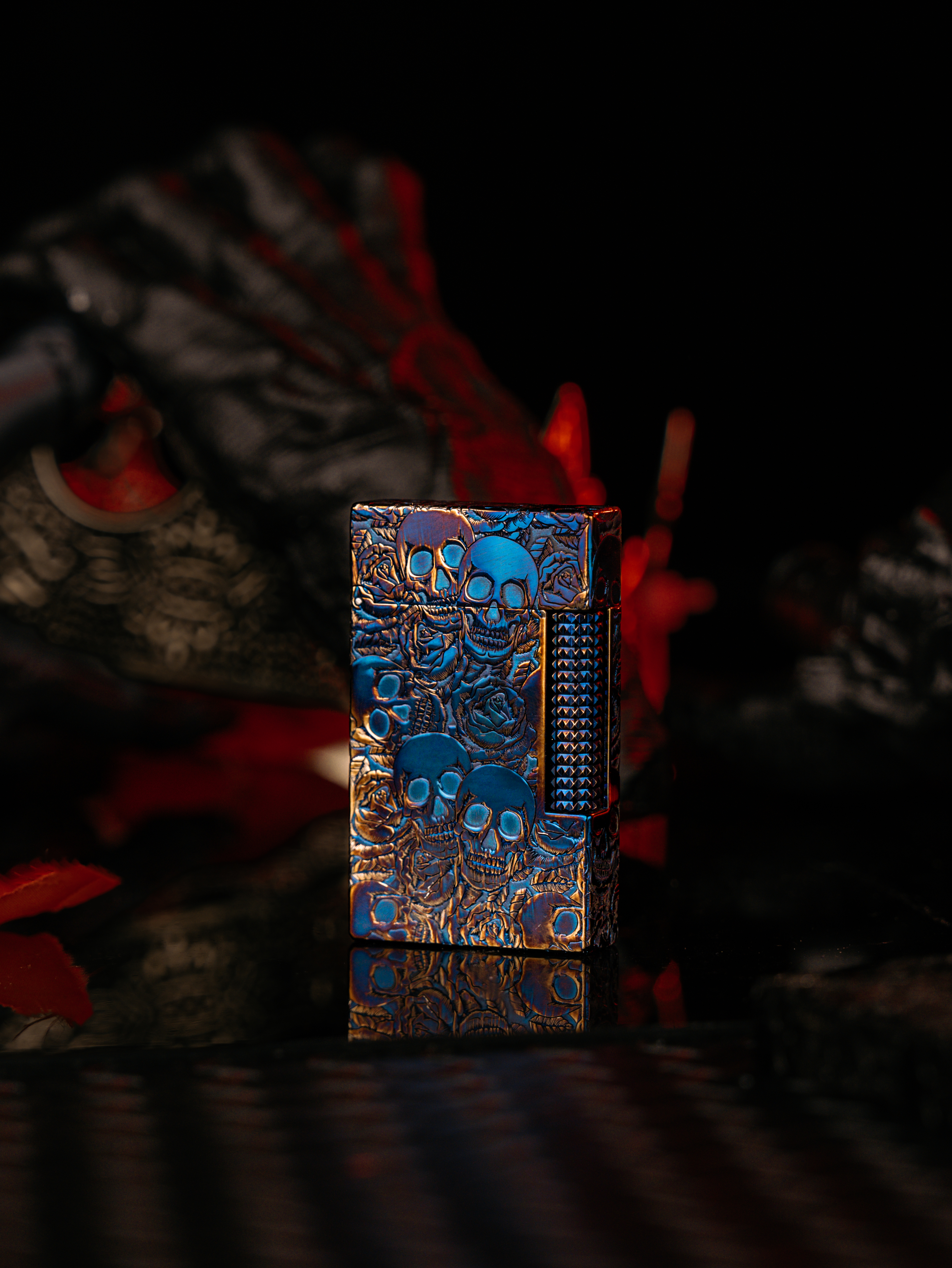 BUNCH "WITHER" | 5-Sided Deep Engraving | The Iconic Resonant "Ping" | Seamless Withered Texture Brass