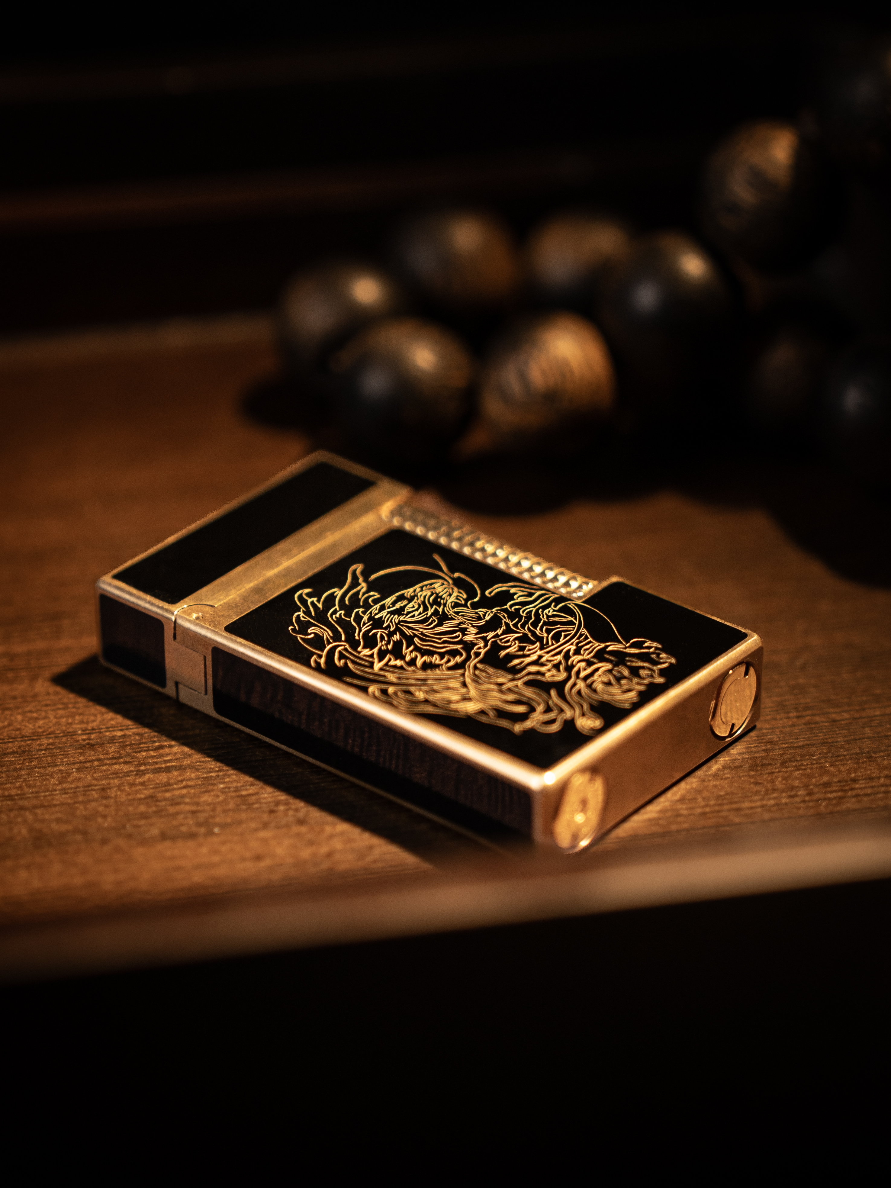 BUNCH "DRAGON & TIGER" | Collector Presentation Set | Luxury Lighter
