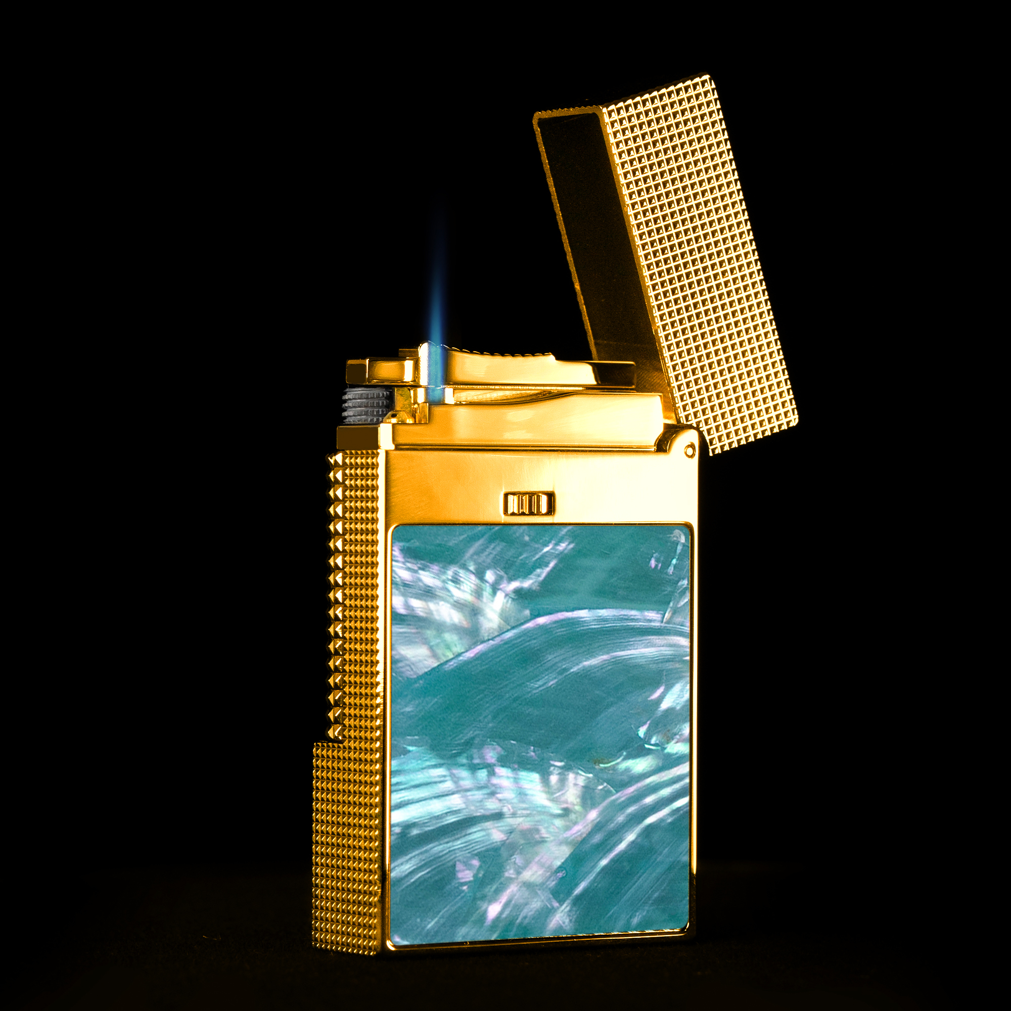 BUNCH "HEART OF THE OCEAN" | Genuine Raden Mother of Pearl Inlay | Iconic Resonant "Ping" | Solid Integrated Brass Core