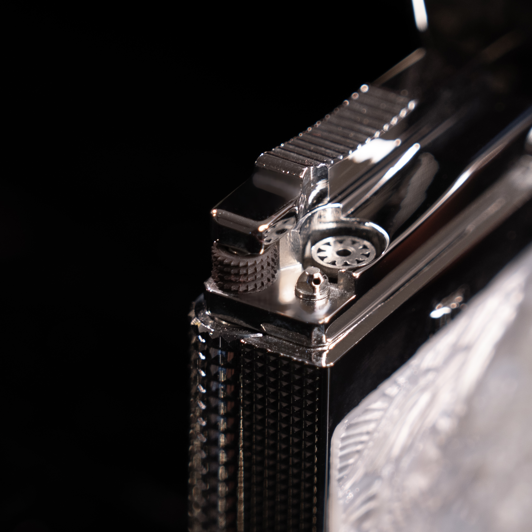 BUNCH "KOI" DUAL FLAME | High-Relief Mother of Pearl | Iconic Resonant "Ping" | 13.2mm Solid Brass Powerhouse