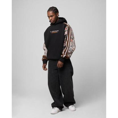 Loiter Hunter Patchwork Hoodie Real Tree Camo