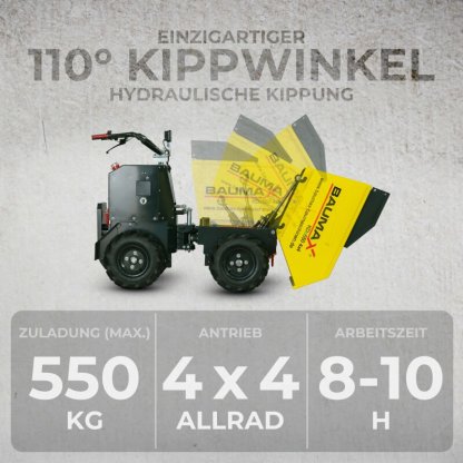 Electric wheelbarrow - mini dumper