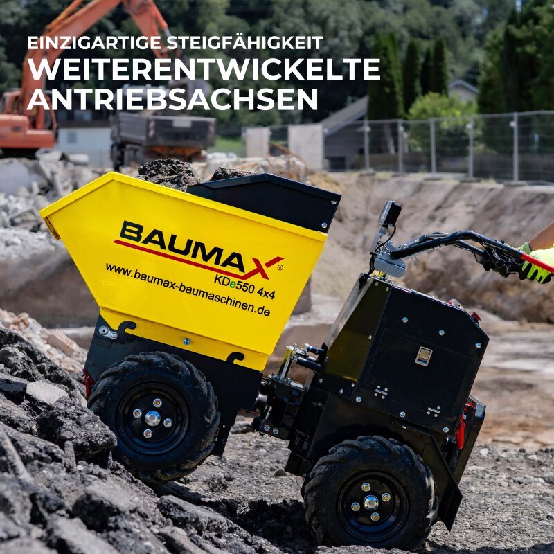 Electric wheelbarrow - mini dumper