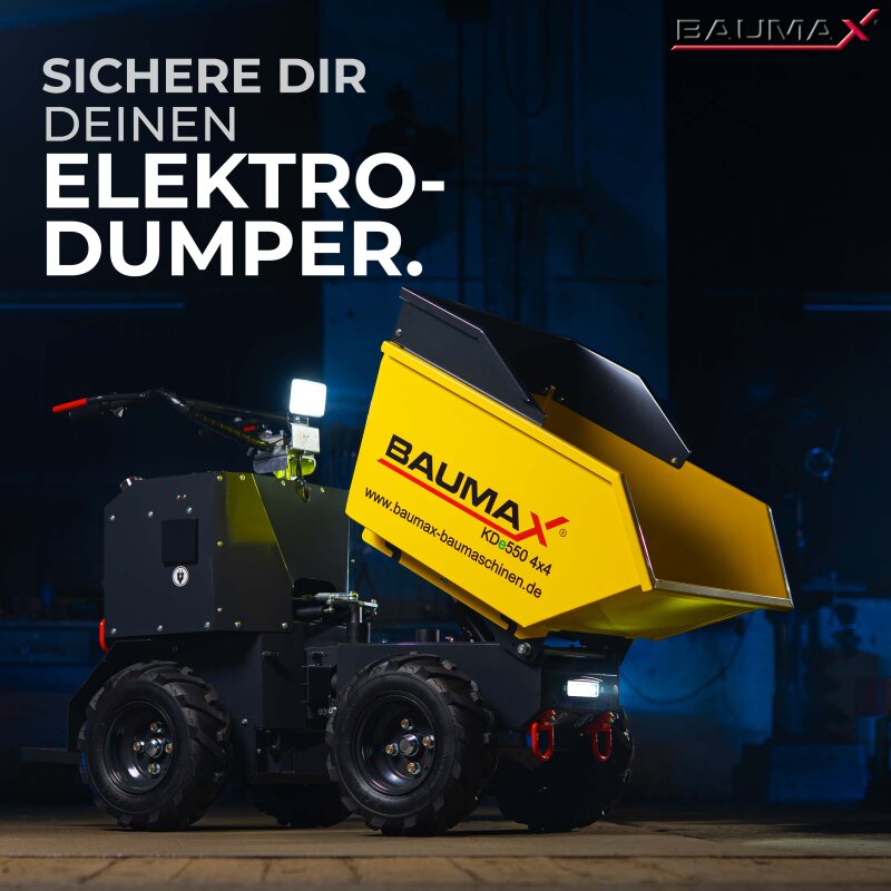 Electric wheelbarrow - mini dumper