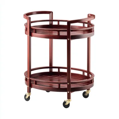 Dessertes et chariots - bois - 64x45x85 cm - marron - design classique-Casagetlab