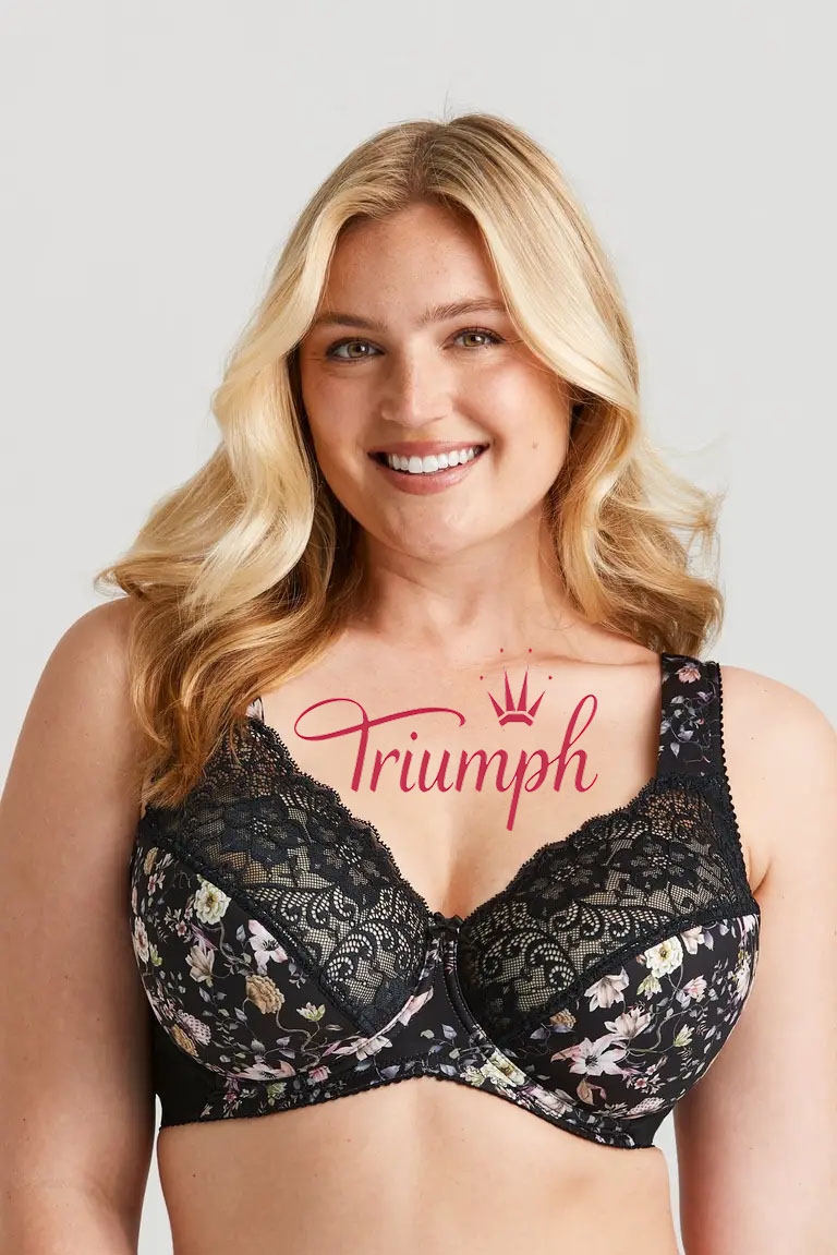 Triumph-3 bucăți 🎀2025 Noua dantelă sutien sexy