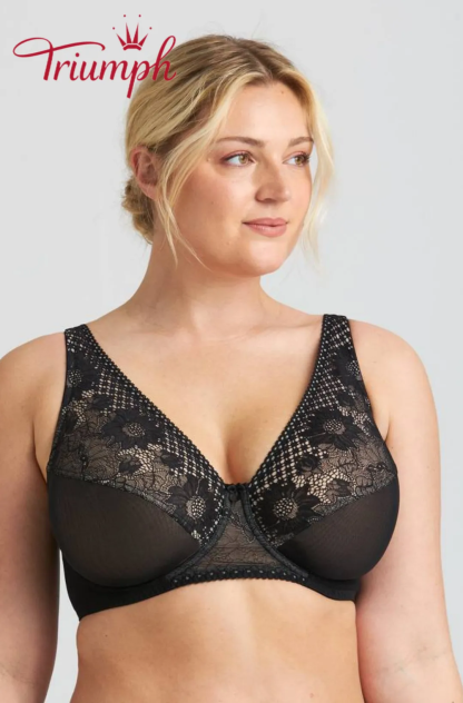 Triumph💕 (3 bucăți) Sutien sexy din dantelă