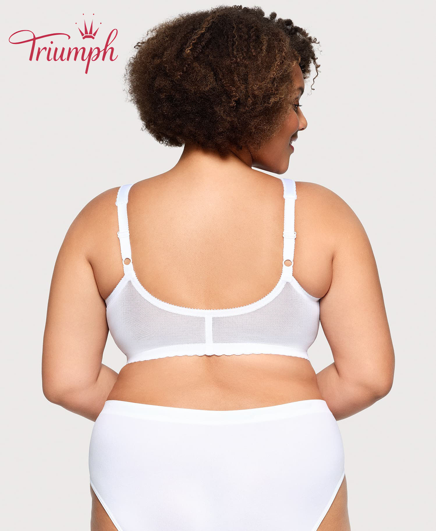 Triumph - 3 bucăți.🙌Sutien mărime mare, cel mai bine vândut, cu închidere frontală