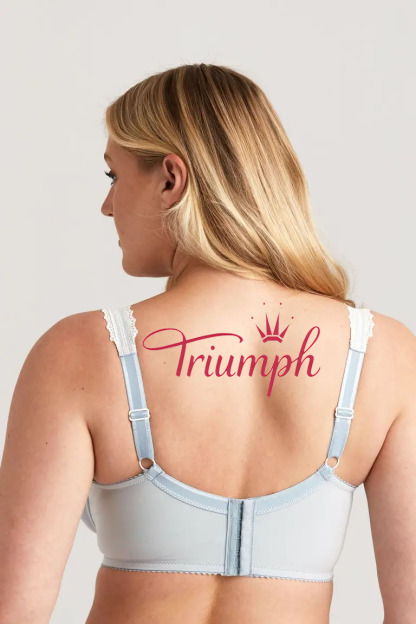 Triumph - 3 piese. ❤2025 Nou sutien fără inel cu broderie florală