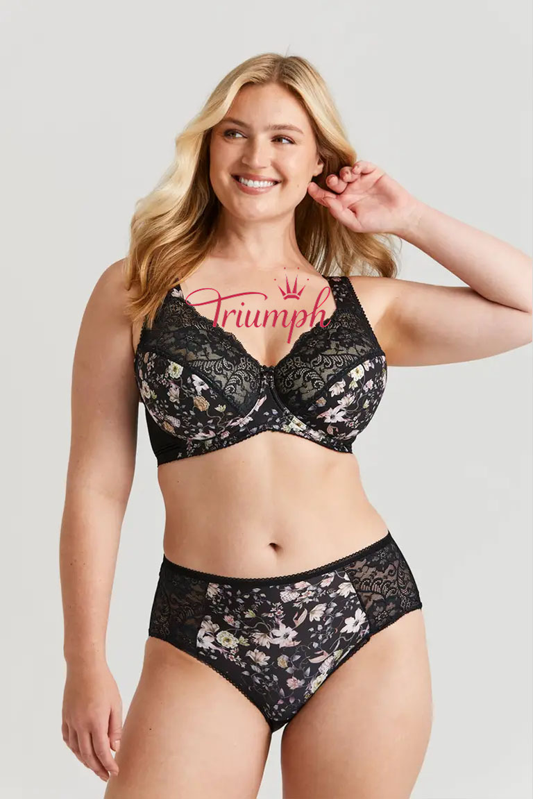 Triumph-3 bucăți 🎀2025 Noua dantelă sutien sexy