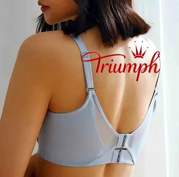 Triumph🎄 (3 bucăți) Sutien ultra-subțire floral romantic