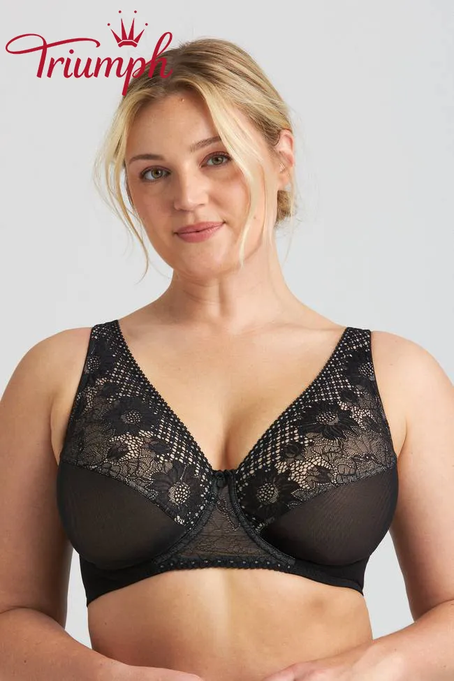 Triumph💕 (3 bucăți) Sutien sexy din dantelă