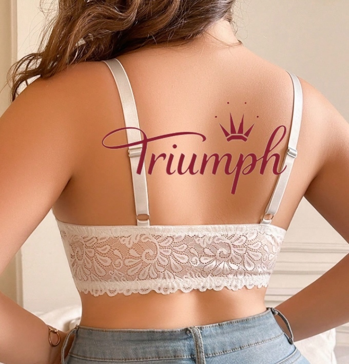 Triumph - 3 bucăți.👑Cel mai bine vândut sutien romantic din dantelă