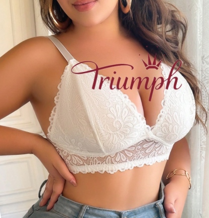 Triumph - 3 bucăți.👑Cel mai bine vândut sutien romantic din dantelă