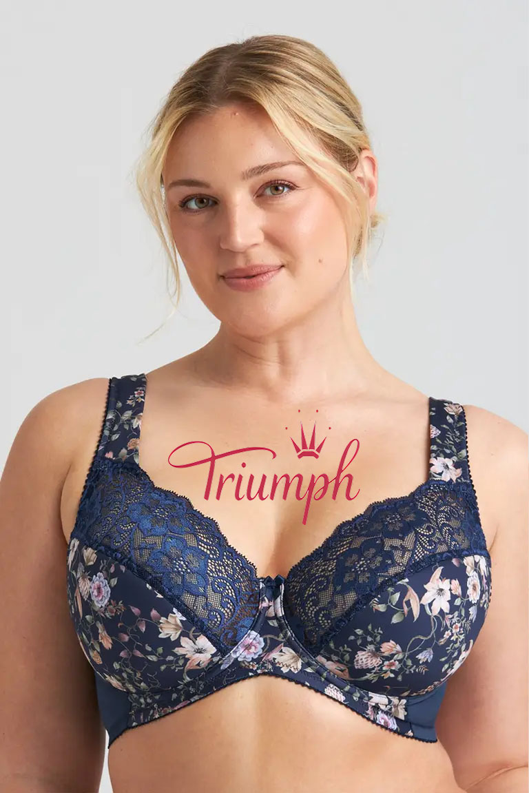 Triumph-3 bucăți 🎀2025 Noua dantelă sutien sexy