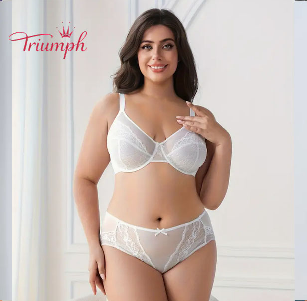 Triumph-(3 bucăți)👙Cel mai bine vândut sutien din dantelă