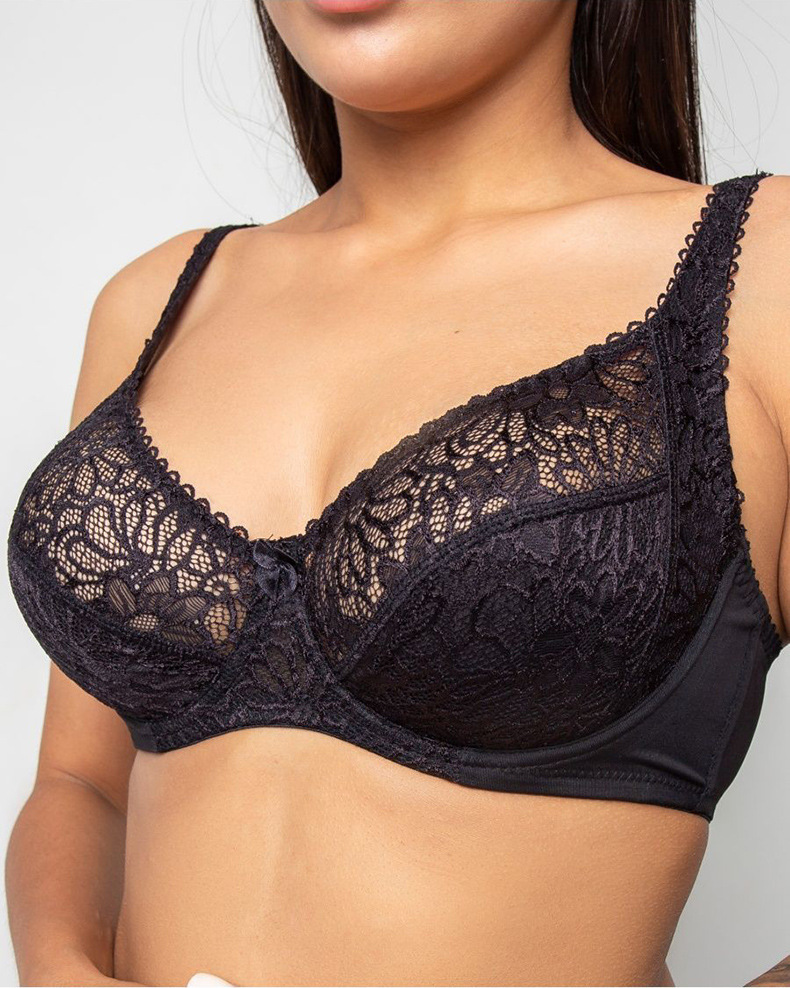 Triumph - (3 piese) 💥Sutien ultra-subțire brodat