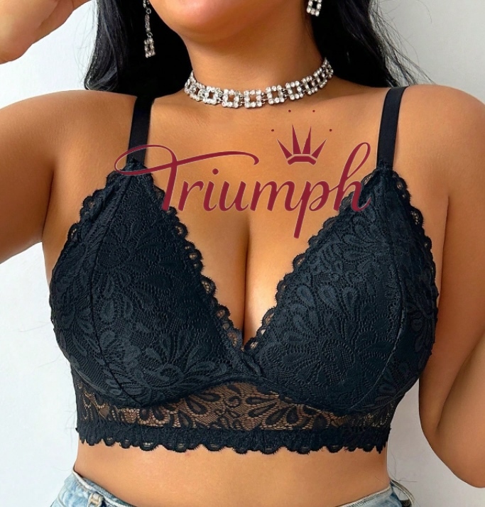 Triumph - 3 bucăți.👑Cel mai bine vândut sutien romantic din dantelă