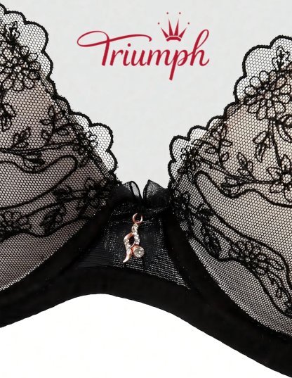 Triumph🎄 (3 bucăți) sutien sexy din dantela