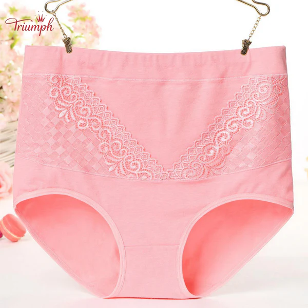 Triumph - 🎀Set sutien din bumbac din 4 piese, control burtă, ridicare feselor